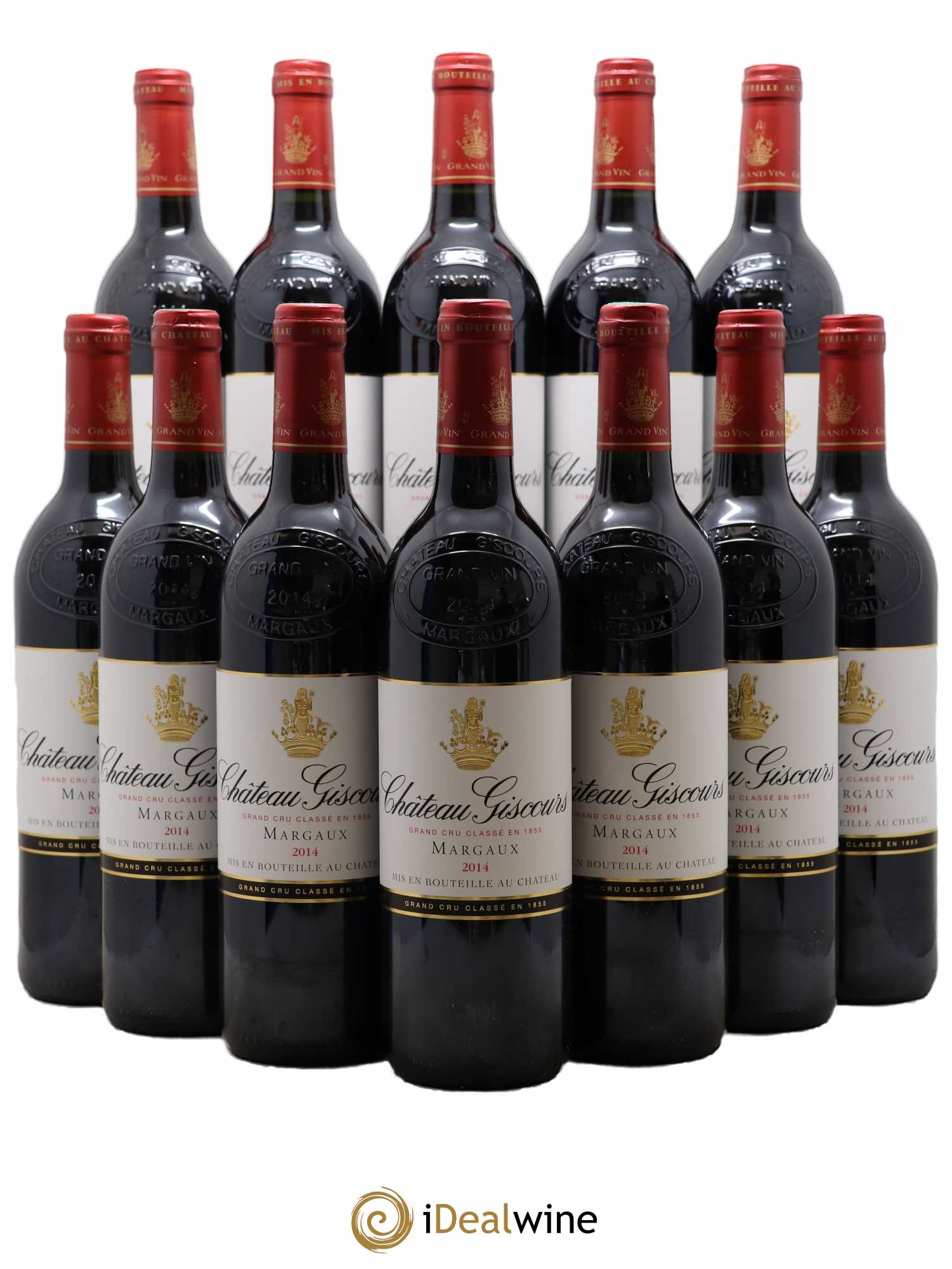 Château Giscours 3ème Grand Cru Classé 2014 - Lot de 12 bouteilles - 0