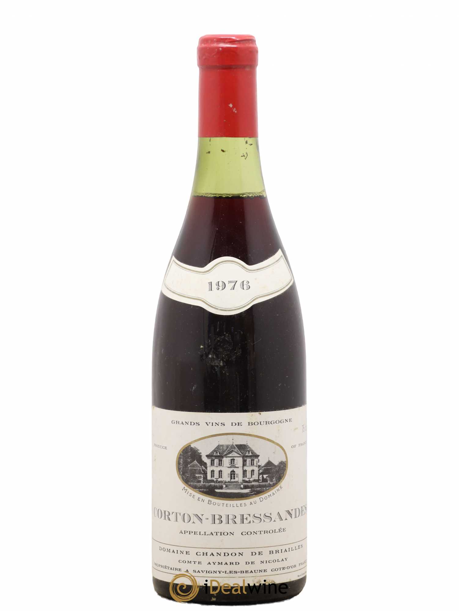 Corton Grand Cru Bressandes Chandon de Briailles 1976 - Lot de 1 bouteille - 0