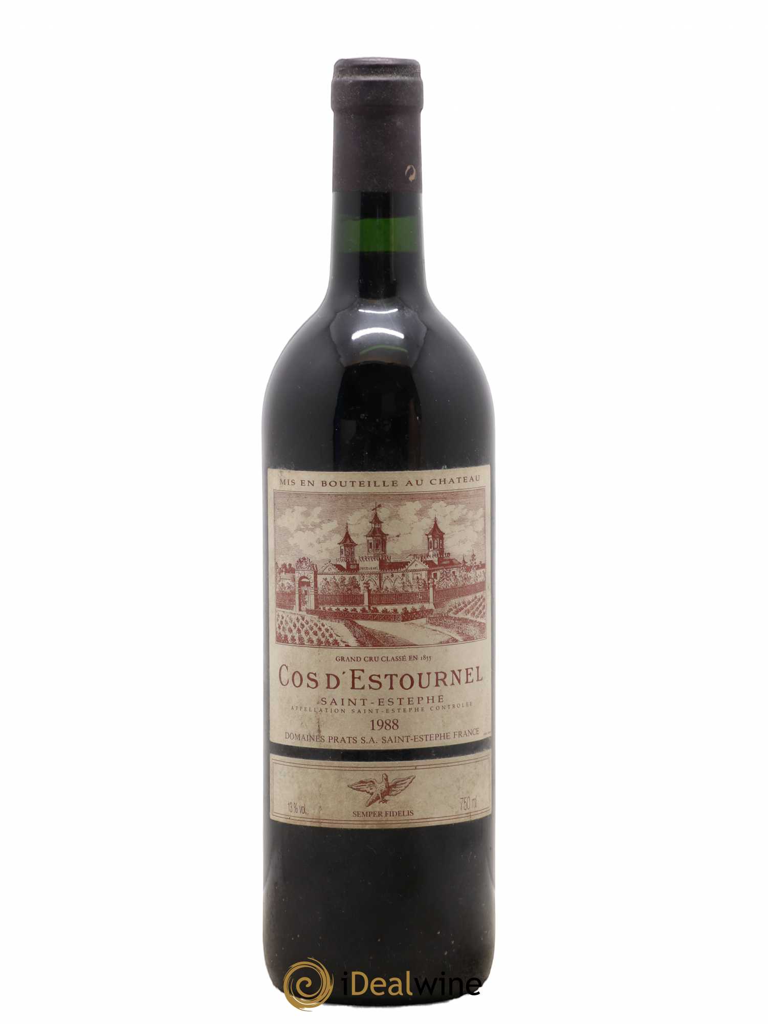 Cos d'Estournel 2ème Grand Cru Classé 1988 - Lot de 1 bouteille - 0