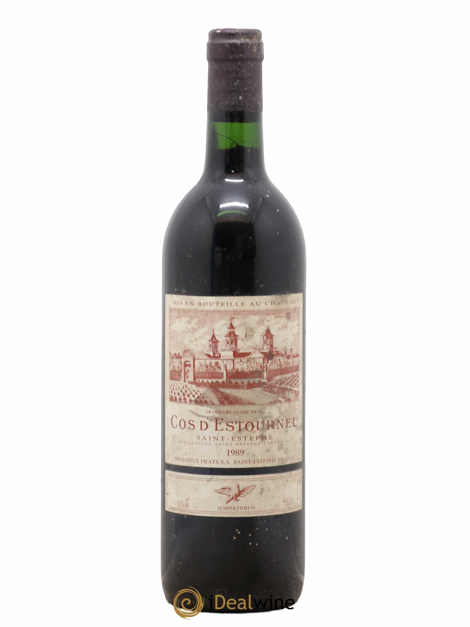 Cos d'Estournel 2ème Grand Cru Classé 1989 - Lot de 1 bouteille - 0