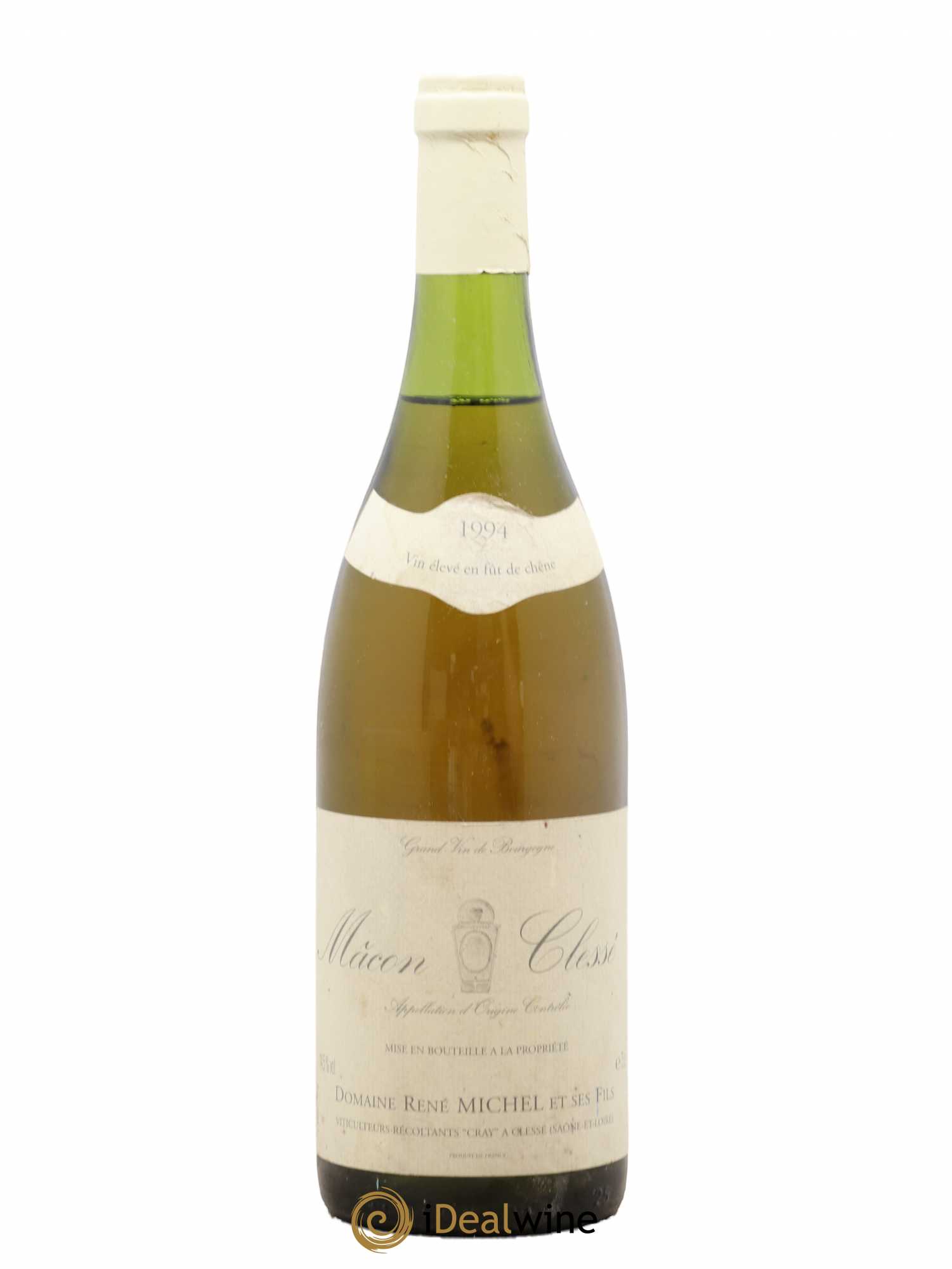 Mâcon Clesse Rene Michel 1994 - Lot de 1 bouteille - 0