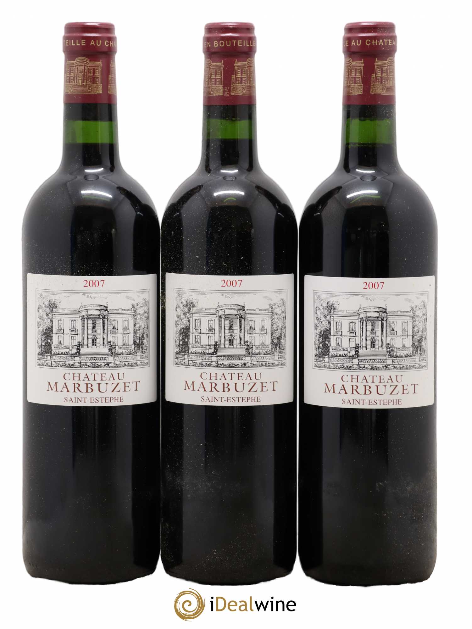 Château de Marbuzet Cru Bourgeois 2007 - Lot de 12 bouteilles - 1