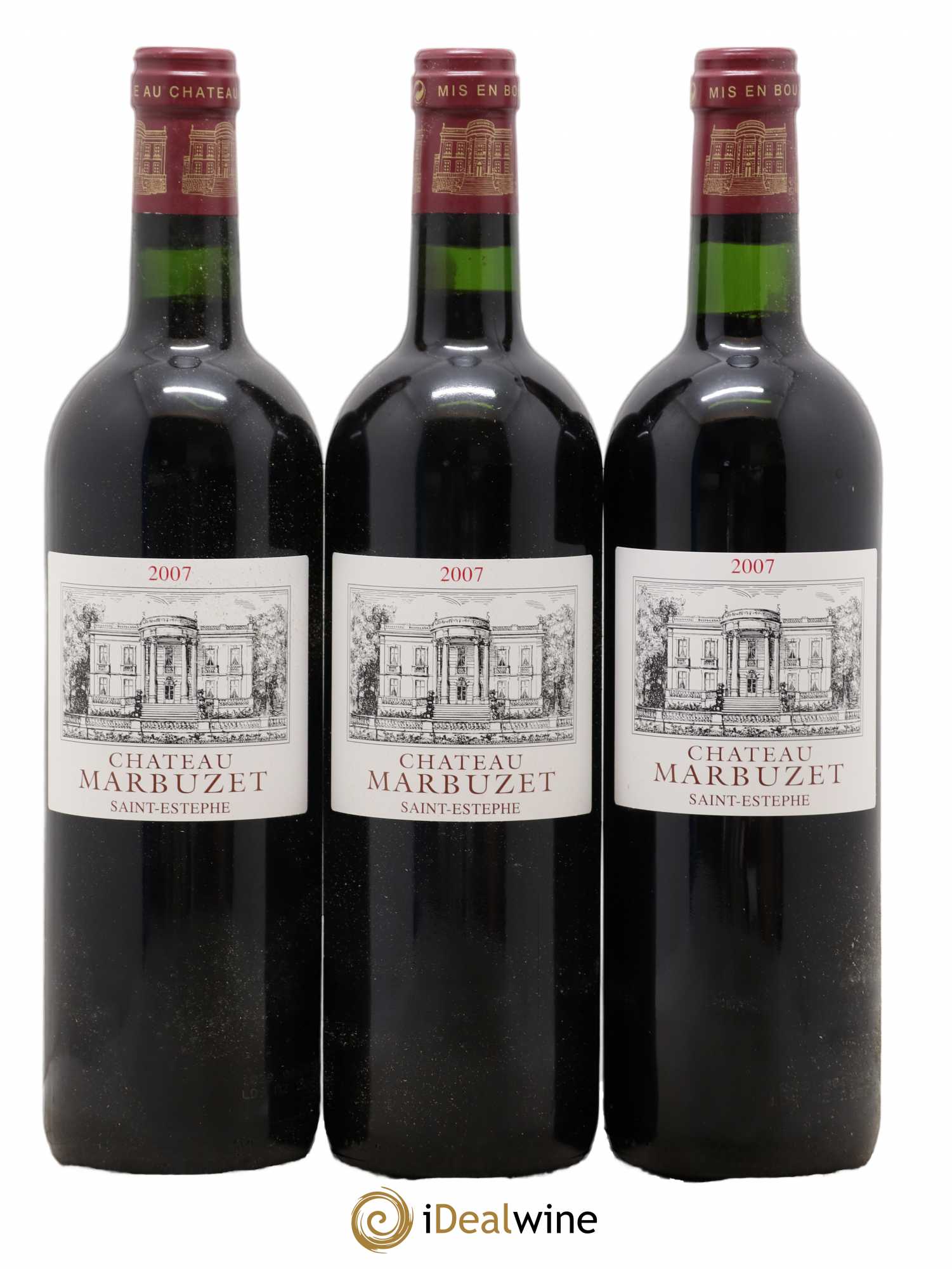Château de Marbuzet Cru Bourgeois 2007 - Lot de 12 bouteilles - 2