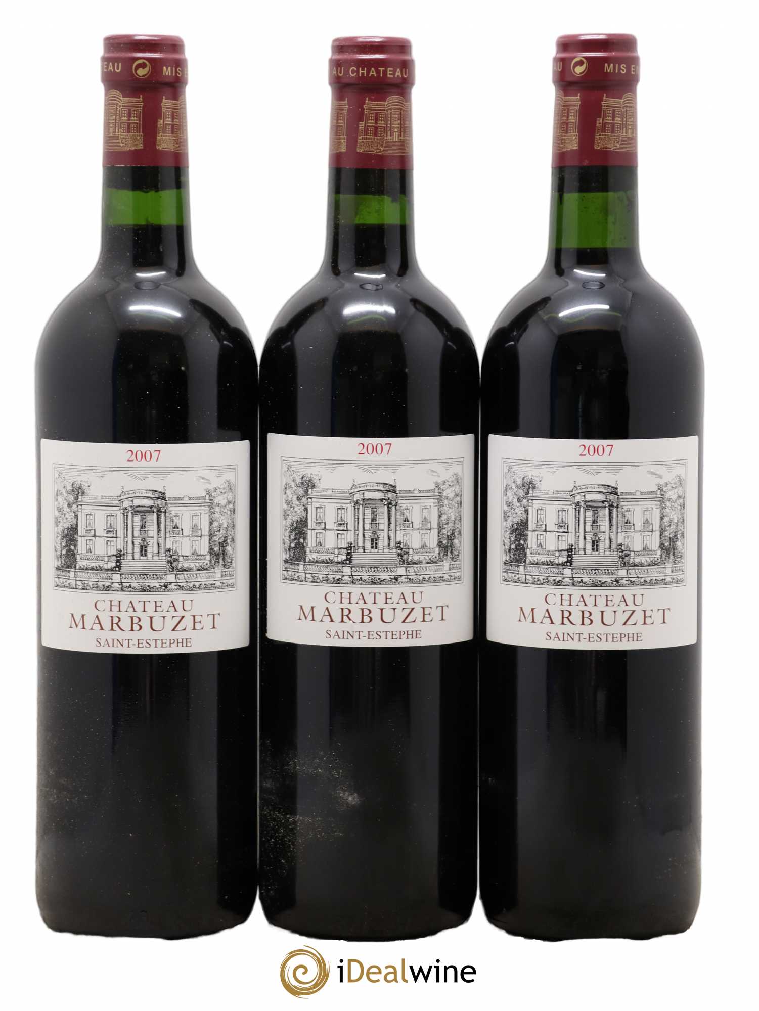 Château de Marbuzet Cru Bourgeois 2007 - Lot de 12 bouteilles - 3