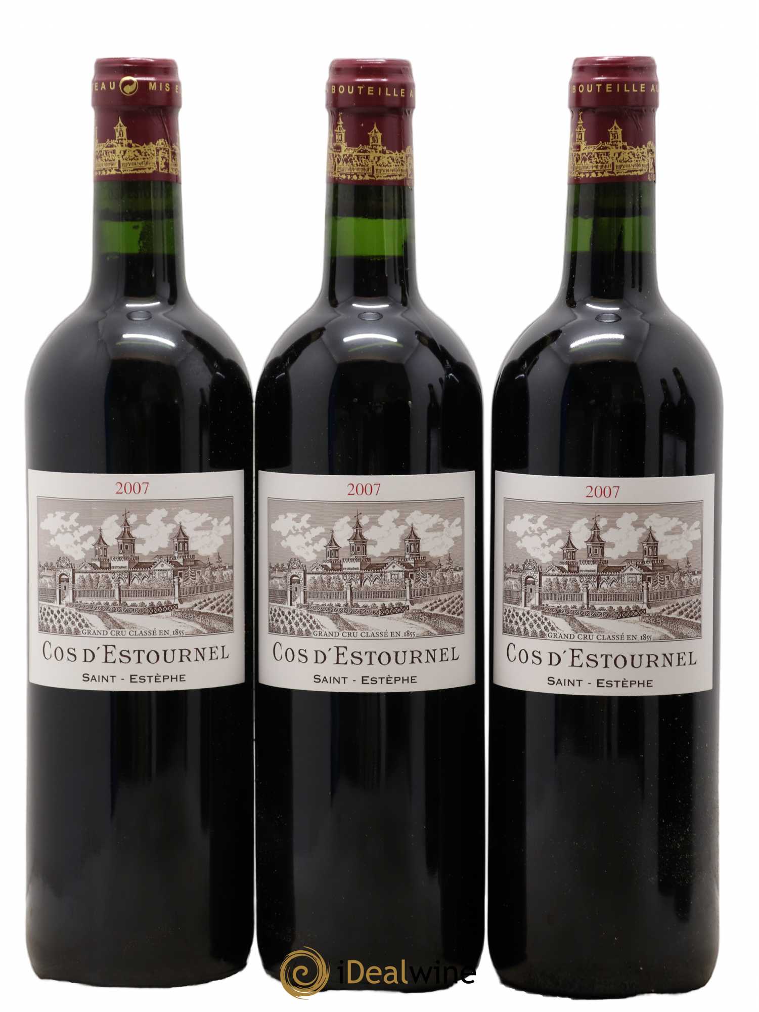 Cos d'Estournel 2ème Grand Cru Classé 2007 - Lot de 12 bouteilles - 2