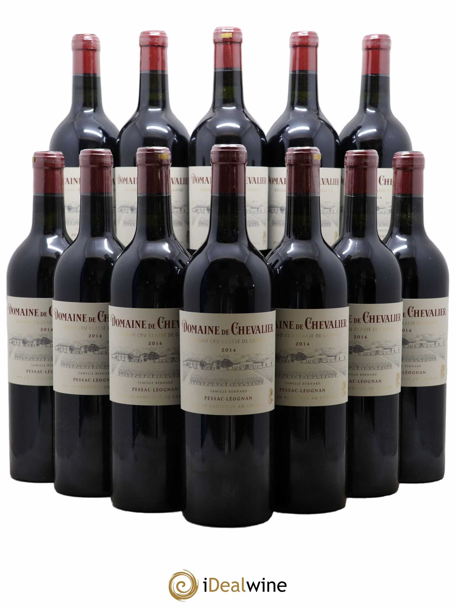 Domaine de Chevalier Cru Classé de Graves 2014 - Lot de 12 bouteilles - 0