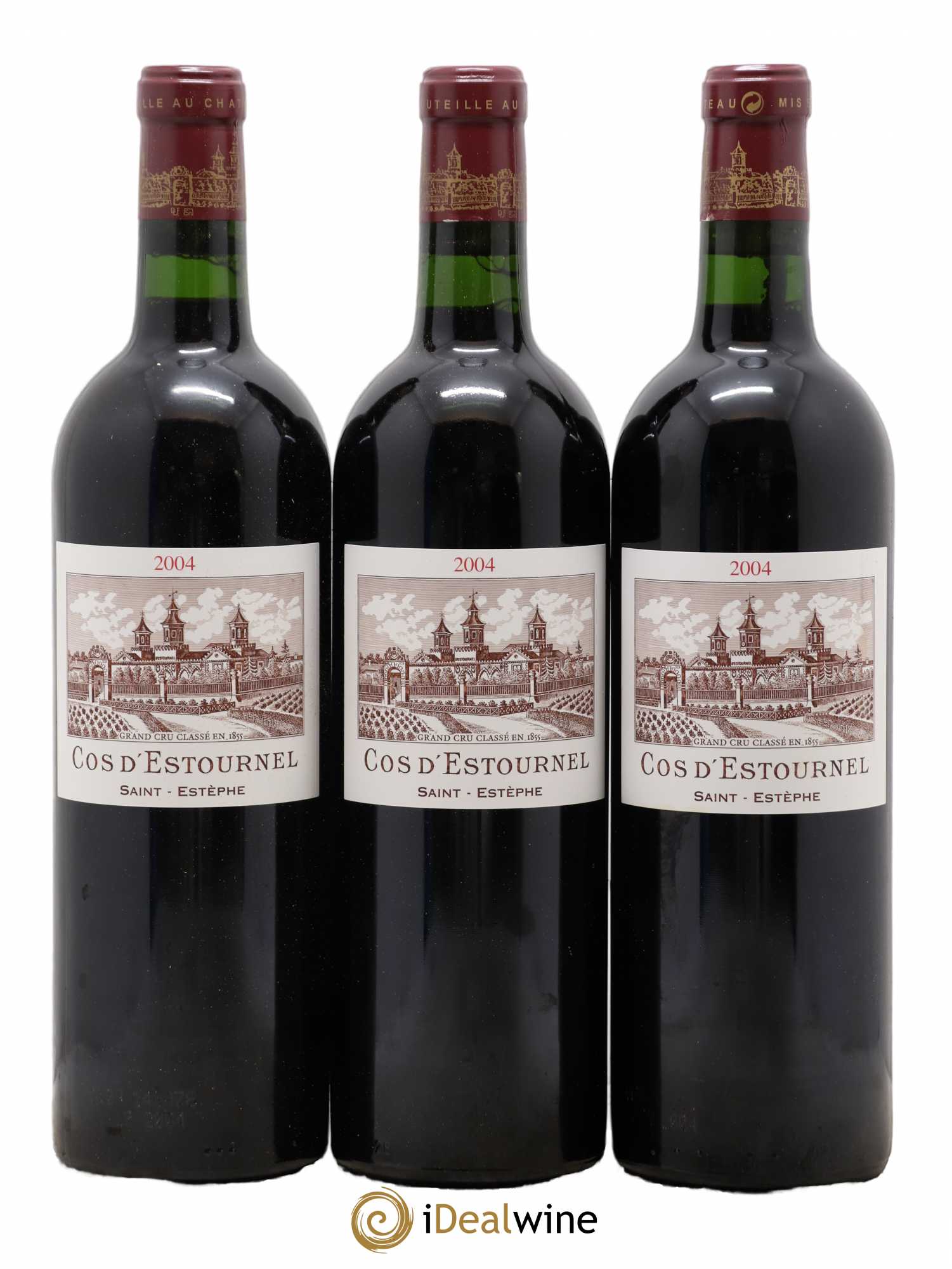 Cos d'Estournel 2ème Grand Cru Classé 2004 - Lot de 12 bouteilles - 1