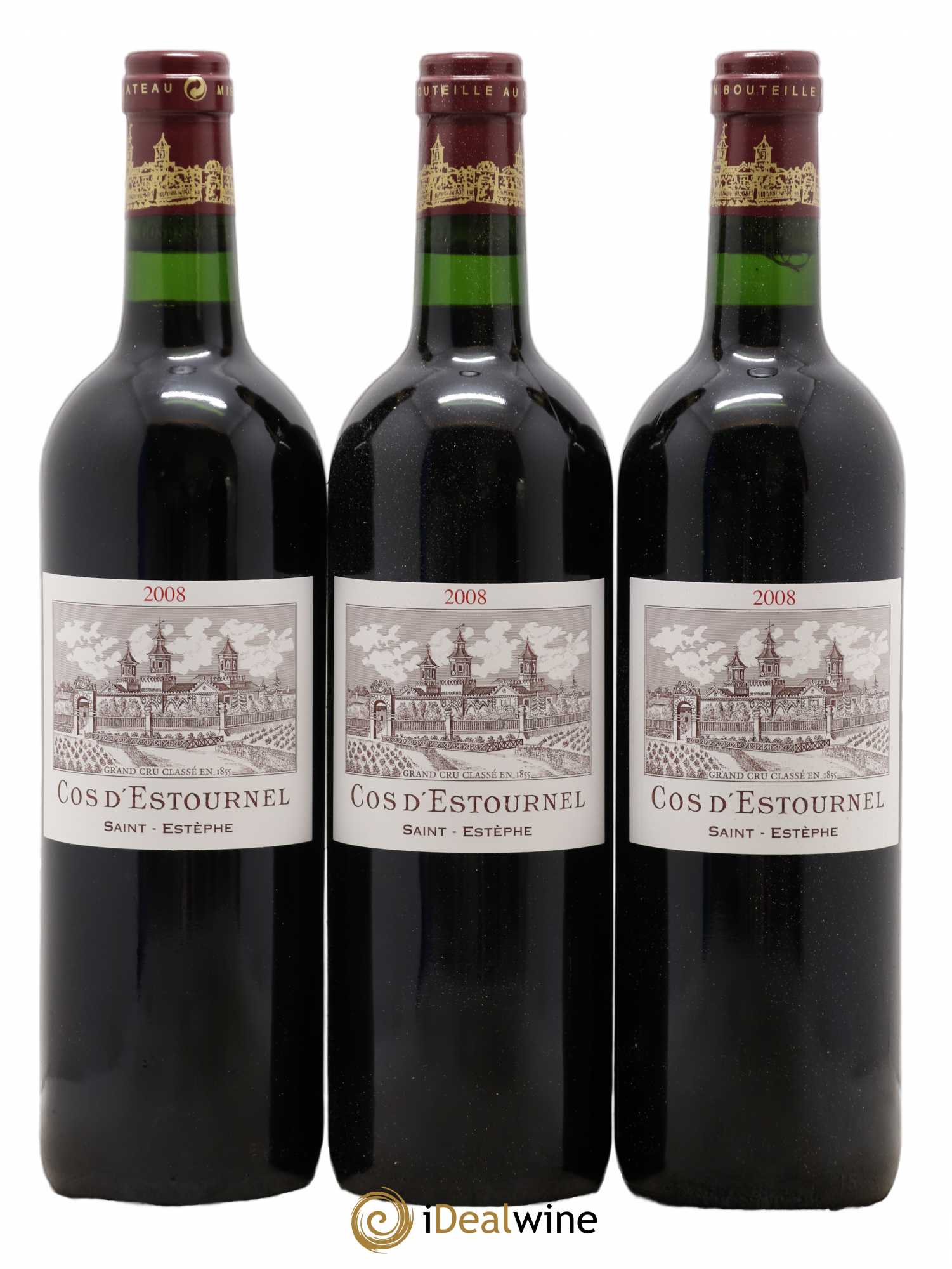 Cos d'Estournel 2ème Grand Cru Classé 2008 - Lot de 12 bouteilles - 2