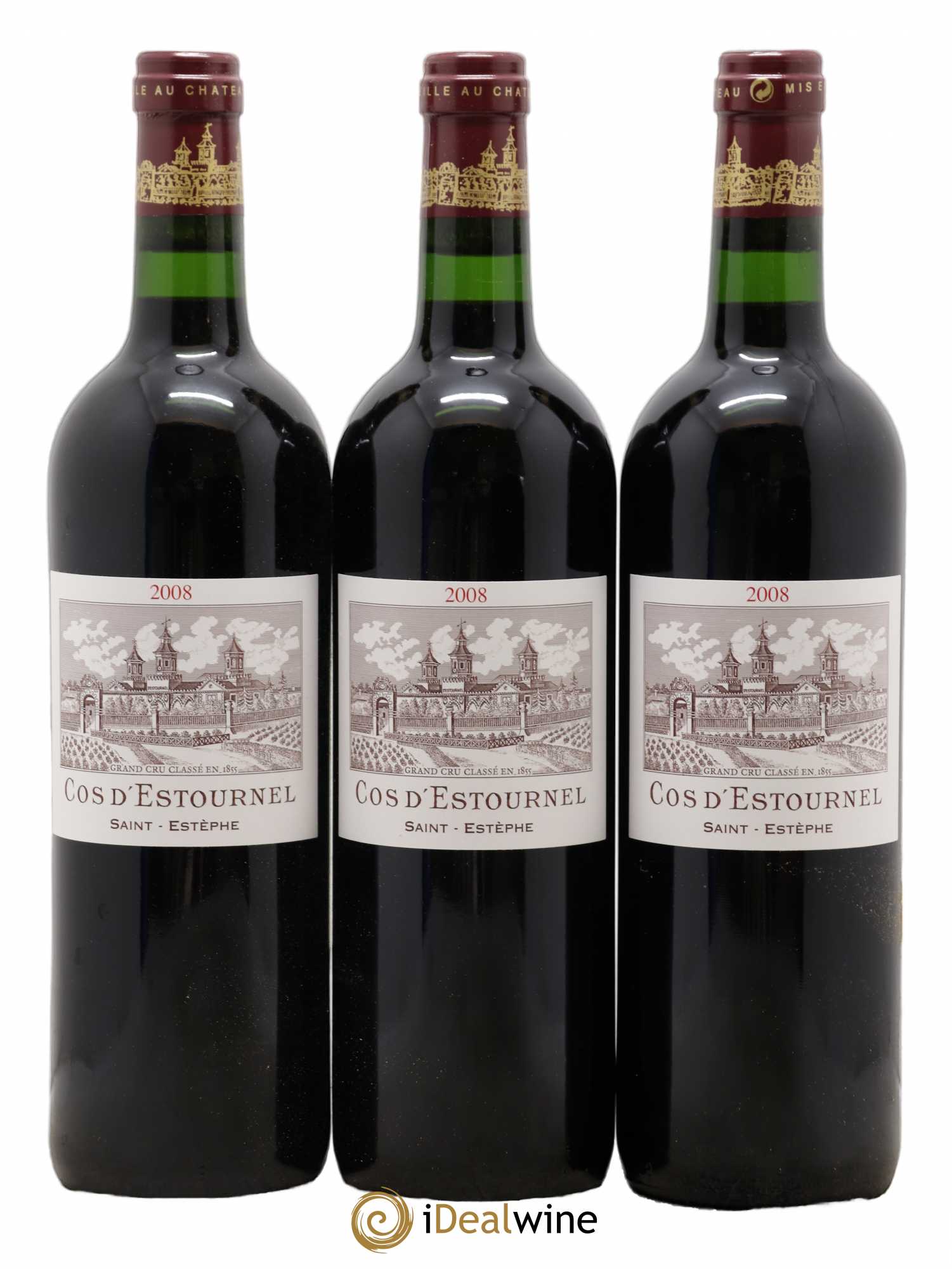 Cos d'Estournel 2ème Grand Cru Classé 2008 - Lot de 12 bouteilles - 3
