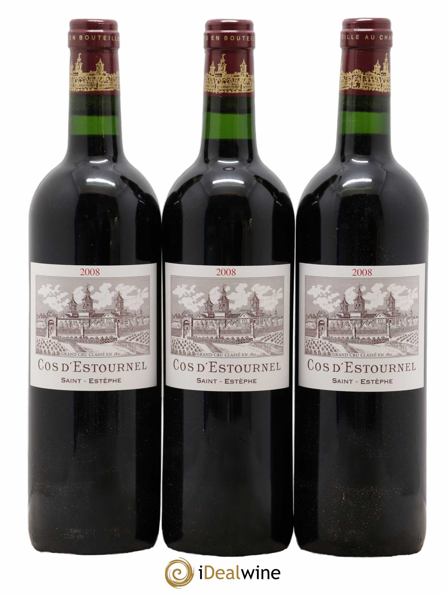 Cos d'Estournel 2ème Grand Cru Classé 2008 - Lot de 12 bouteilles - 4