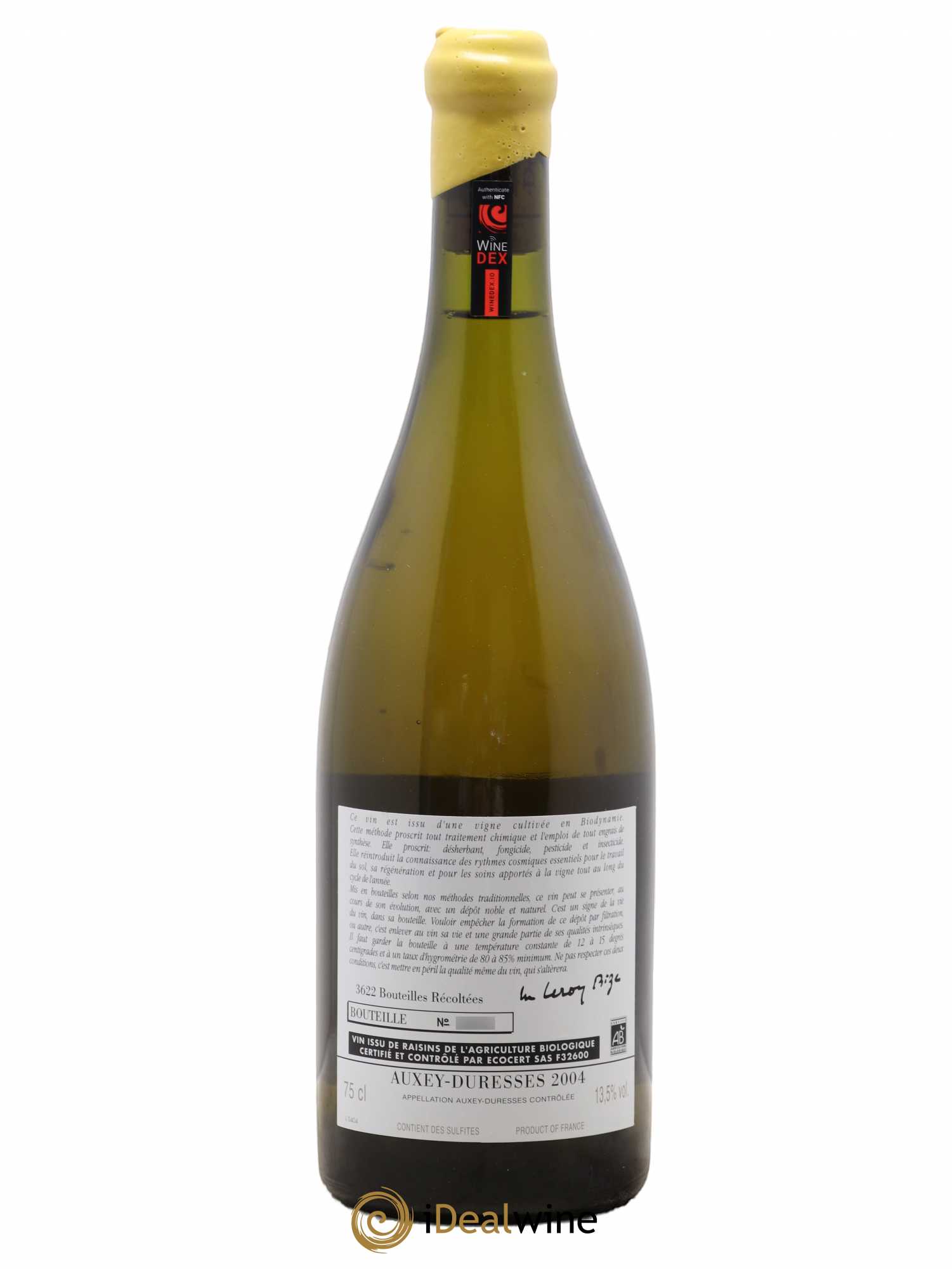 Auxey-Duresses d'Auvenay (Domaine) 2004 - Lot de 1 bouteille - 1