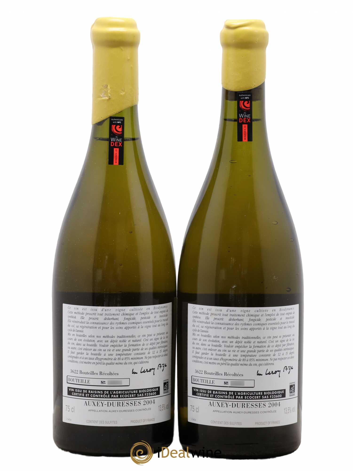 Auxey-Duresses d'Auvenay (Domaine) 2004 - Lot de 2 bouteilles - 1