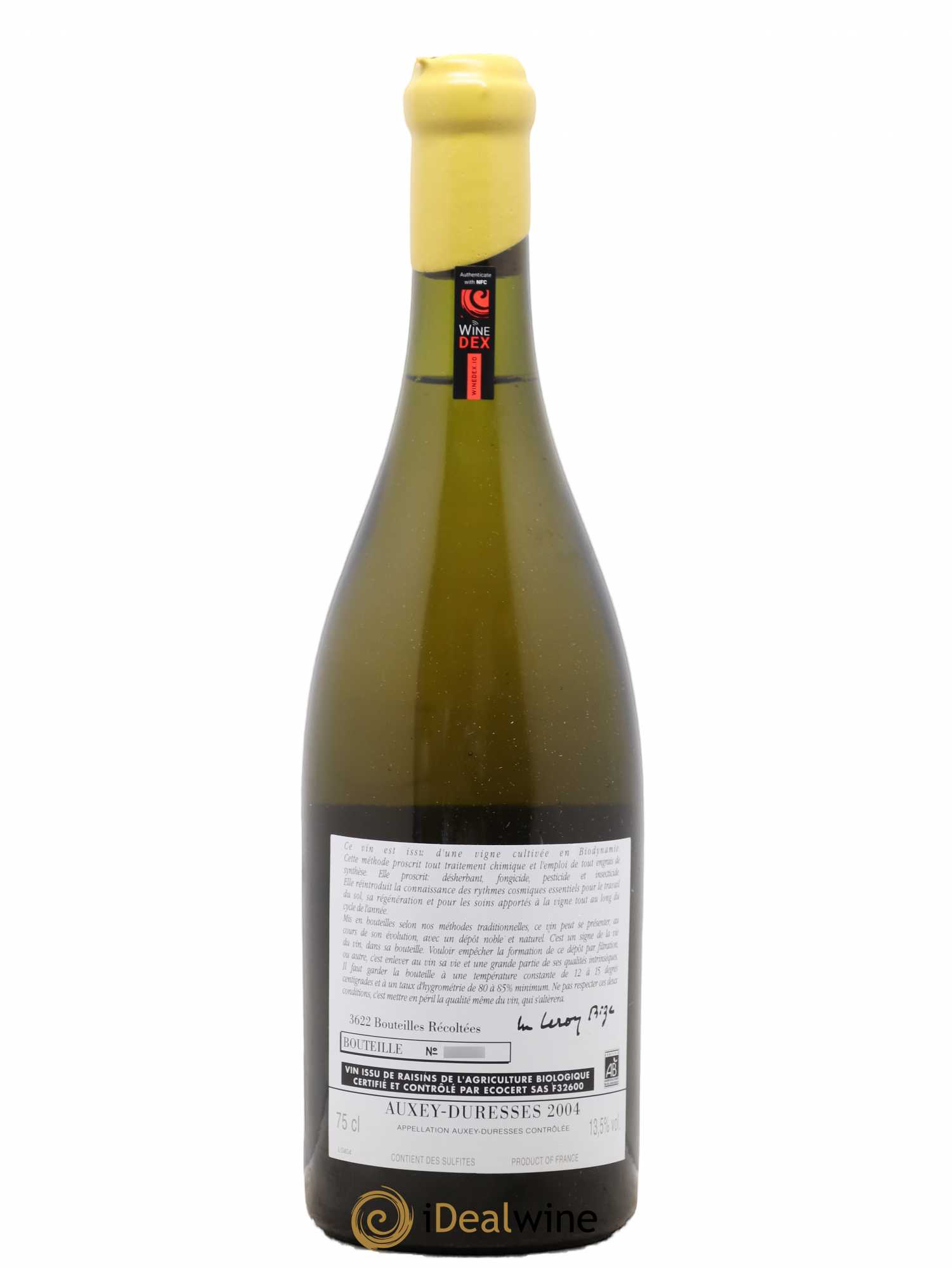 Auxey-Duresses d'Auvenay (Domaine) 2004 - Lot de 1 bouteille - 1