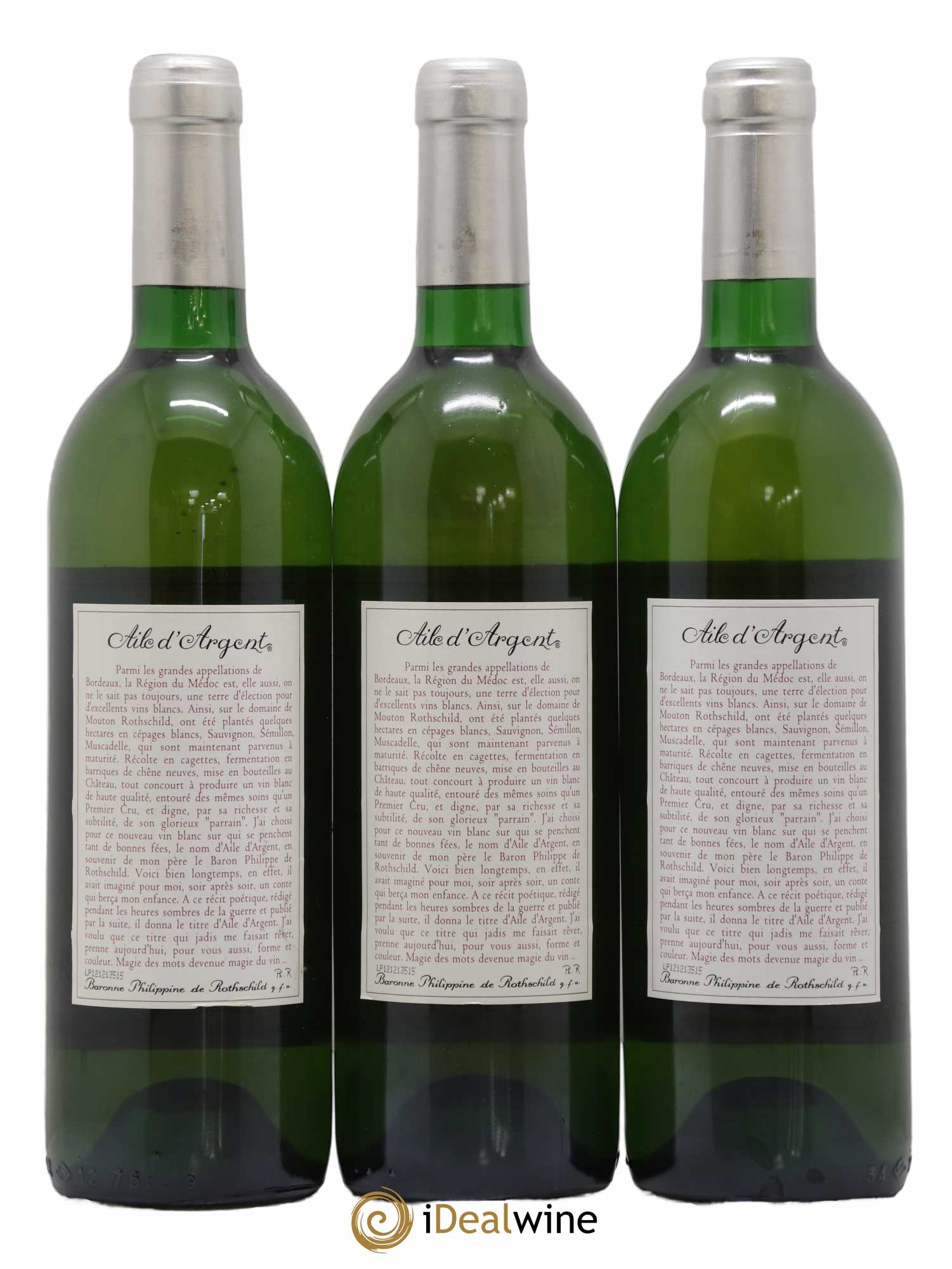 Aile d'Argent 1991 - Lot de 6 bouteilles - 2