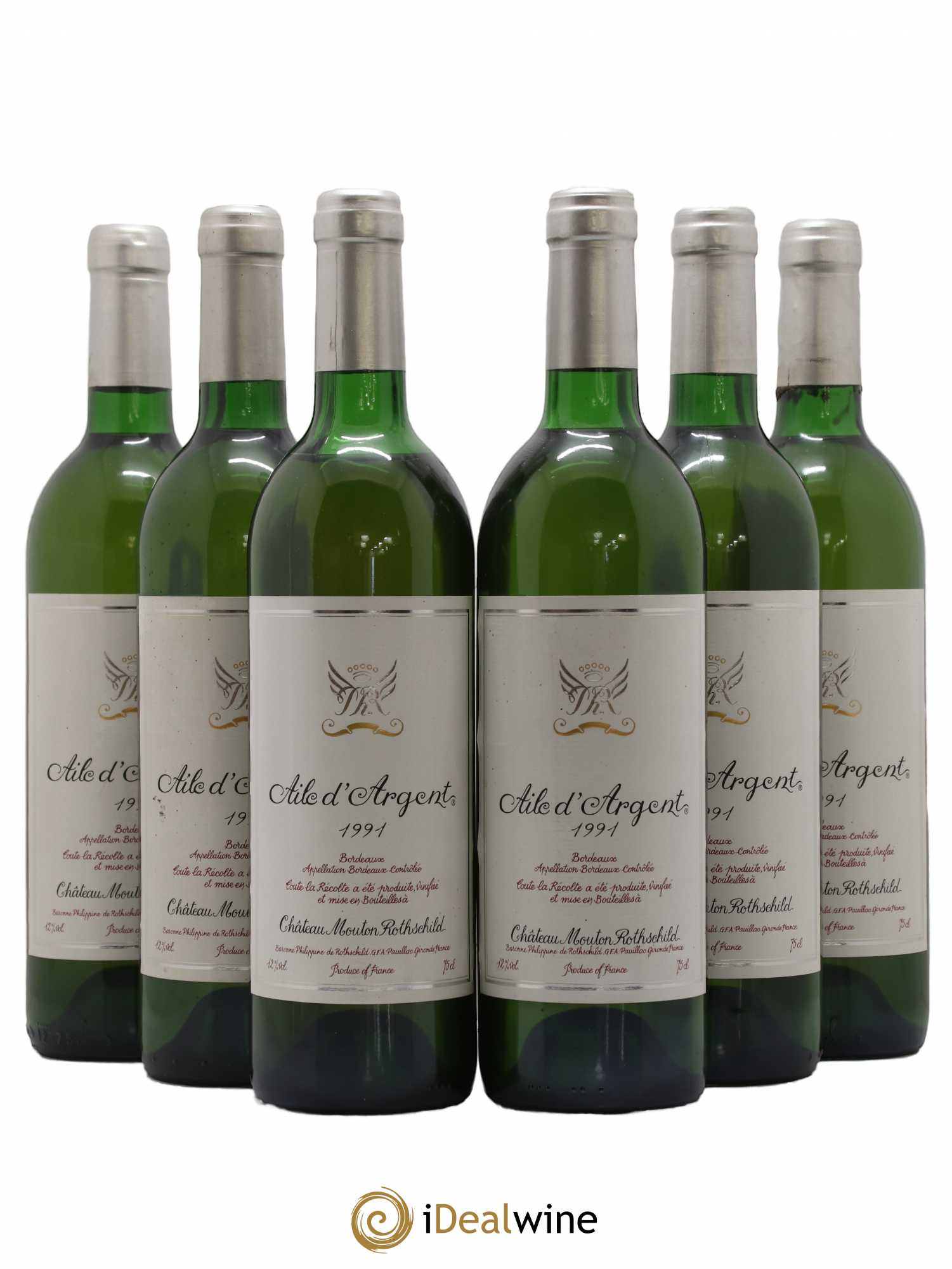 Aile d'Argent 1991 - Lot de 6 bouteilles - 0