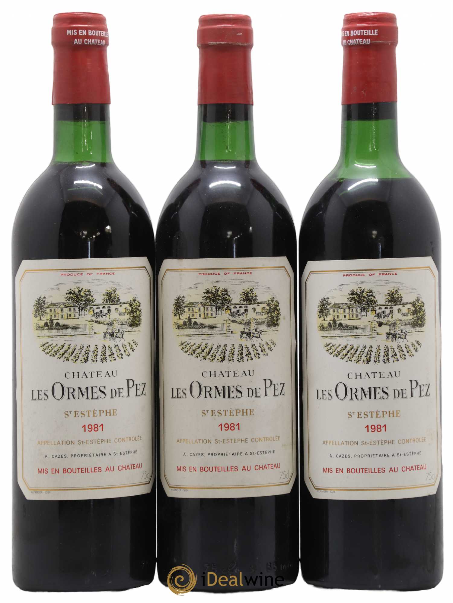 Château les Ormes de Pez 1981 - Lot de 12 bouteilles - 4
