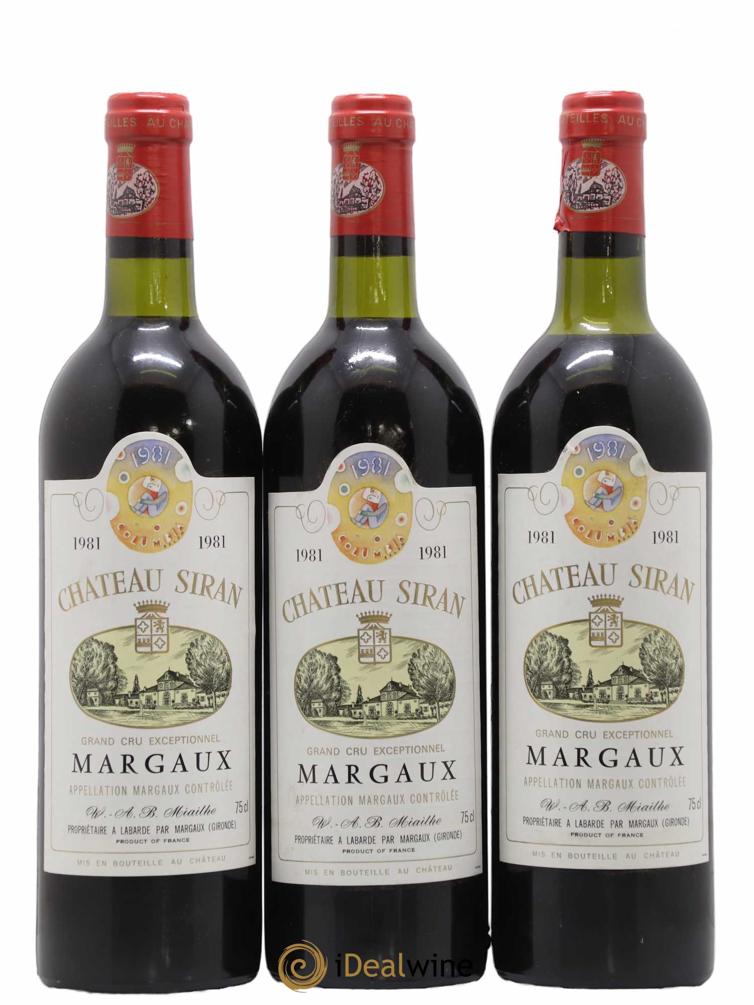 Château Siran 1981 - Lot de 12 bouteilles - 1