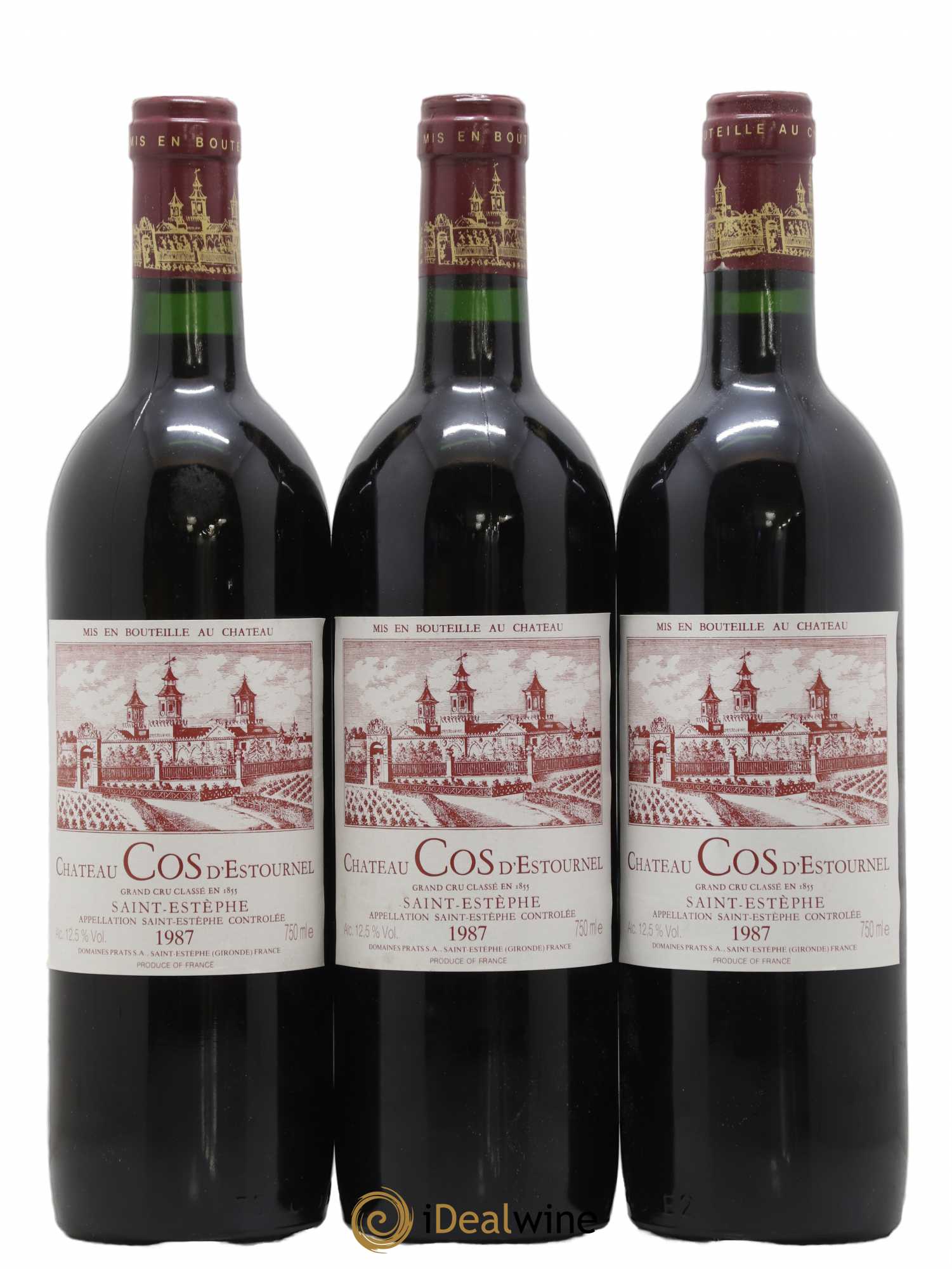 Cos d'Estournel 2ème Grand Cru Classé 1987 - Lot de 12 bouteilles - 1
