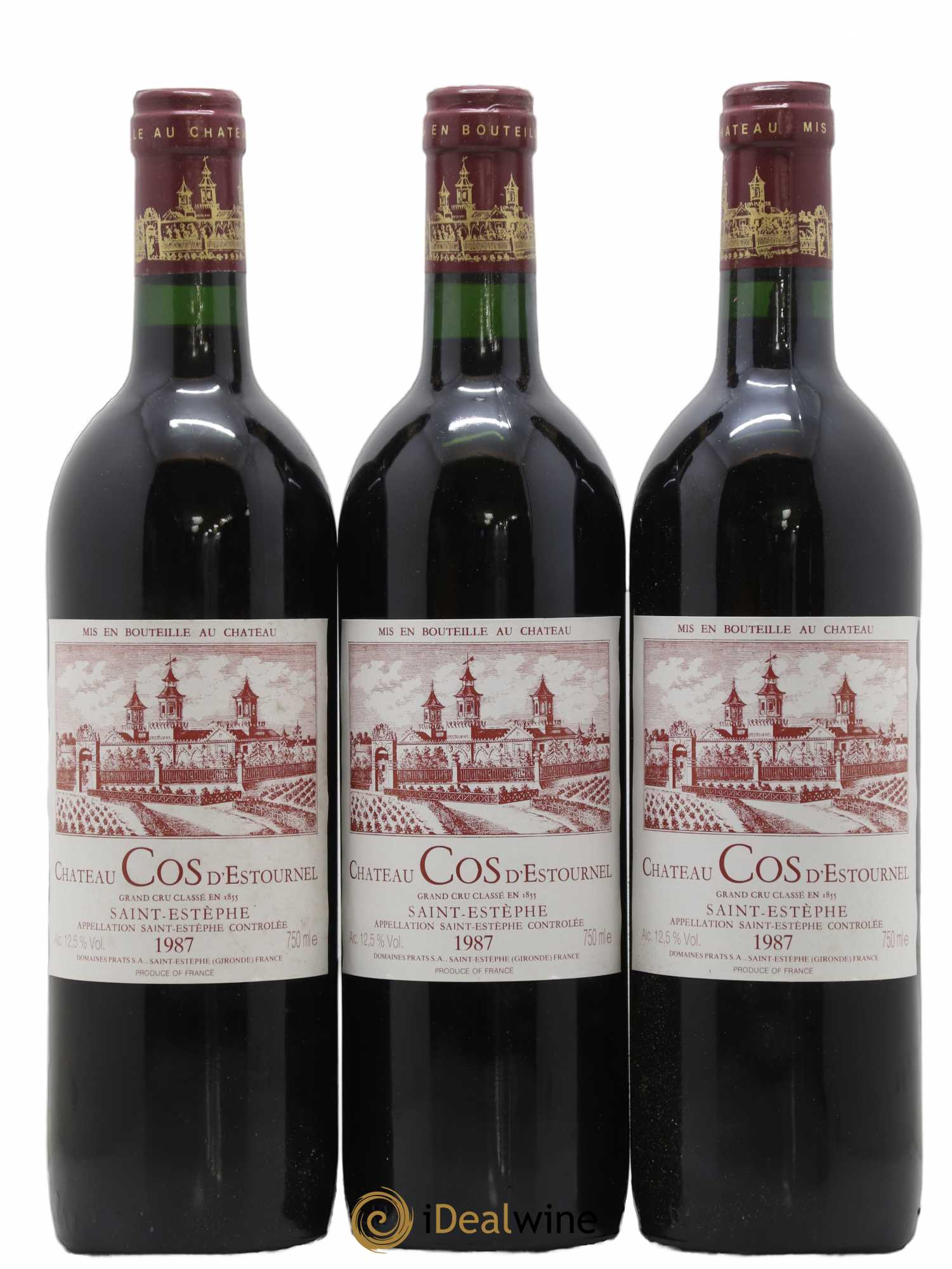 Cos d'Estournel 2ème Grand Cru Classé 1987 - Lot de 12 bouteilles - 4