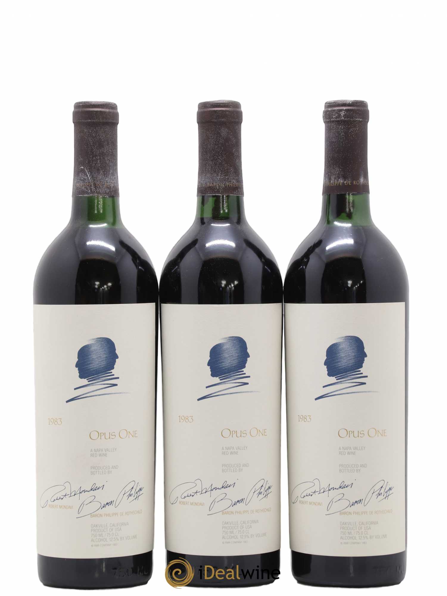 Napa Valley Opus One Robert Mondavi 1983 - Lotto di 6 bottiglie - 2