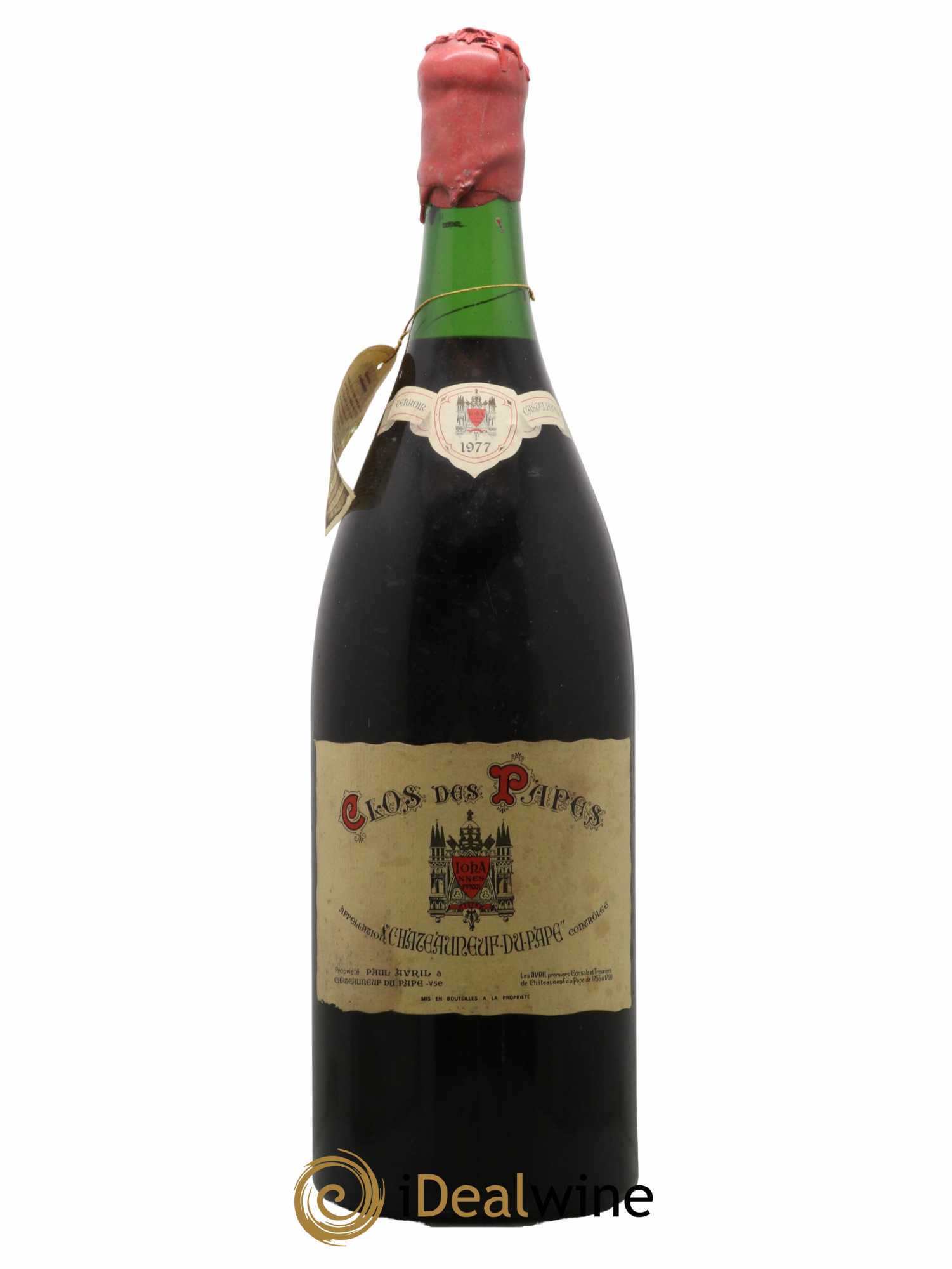 Châteauneuf-du-Pape Clos des Papes - Paul Avril 1977 - Lot de 1 double magnum - 0