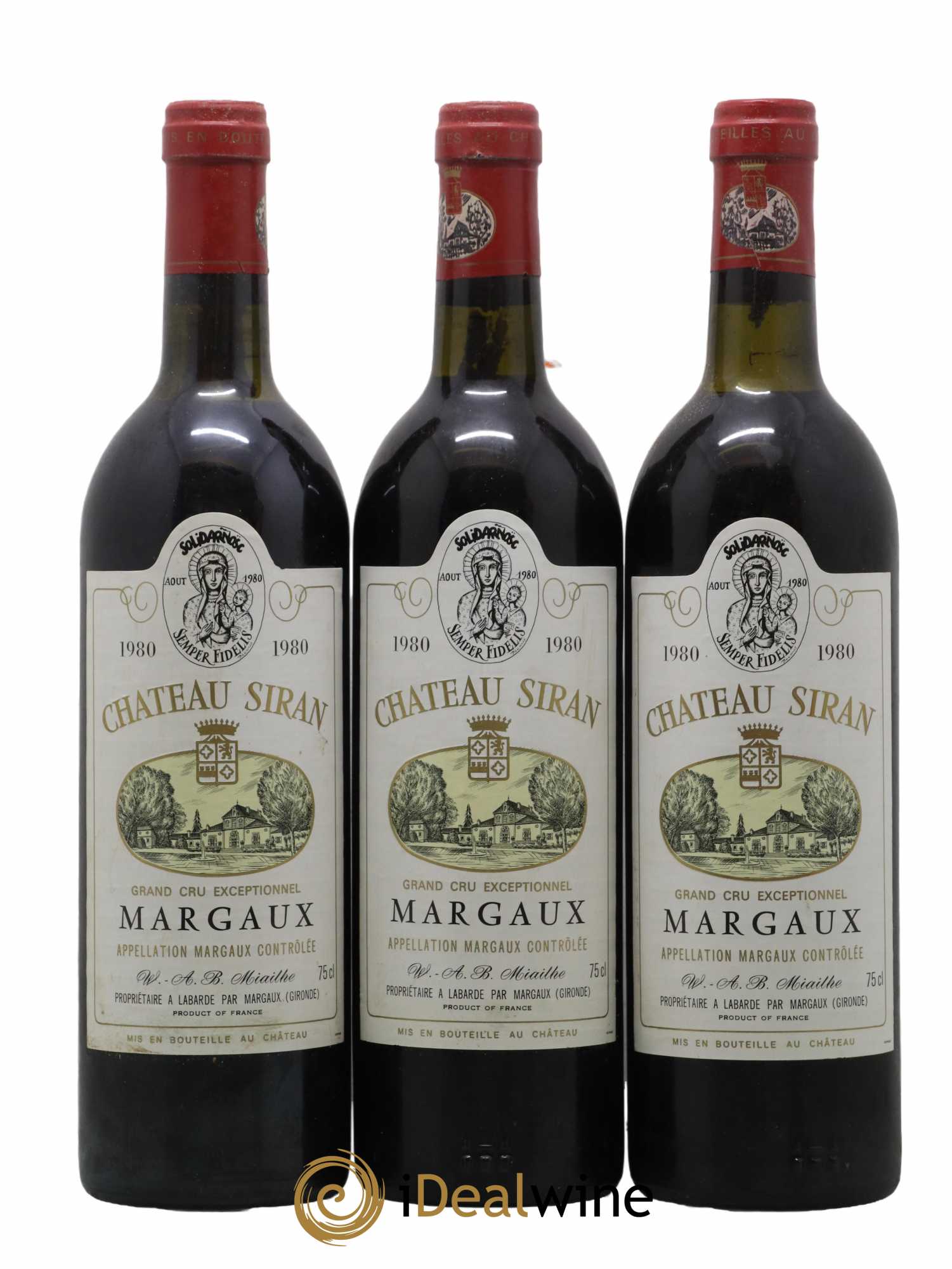 Château Siran 1980 - Lot de 12 bouteilles - 4