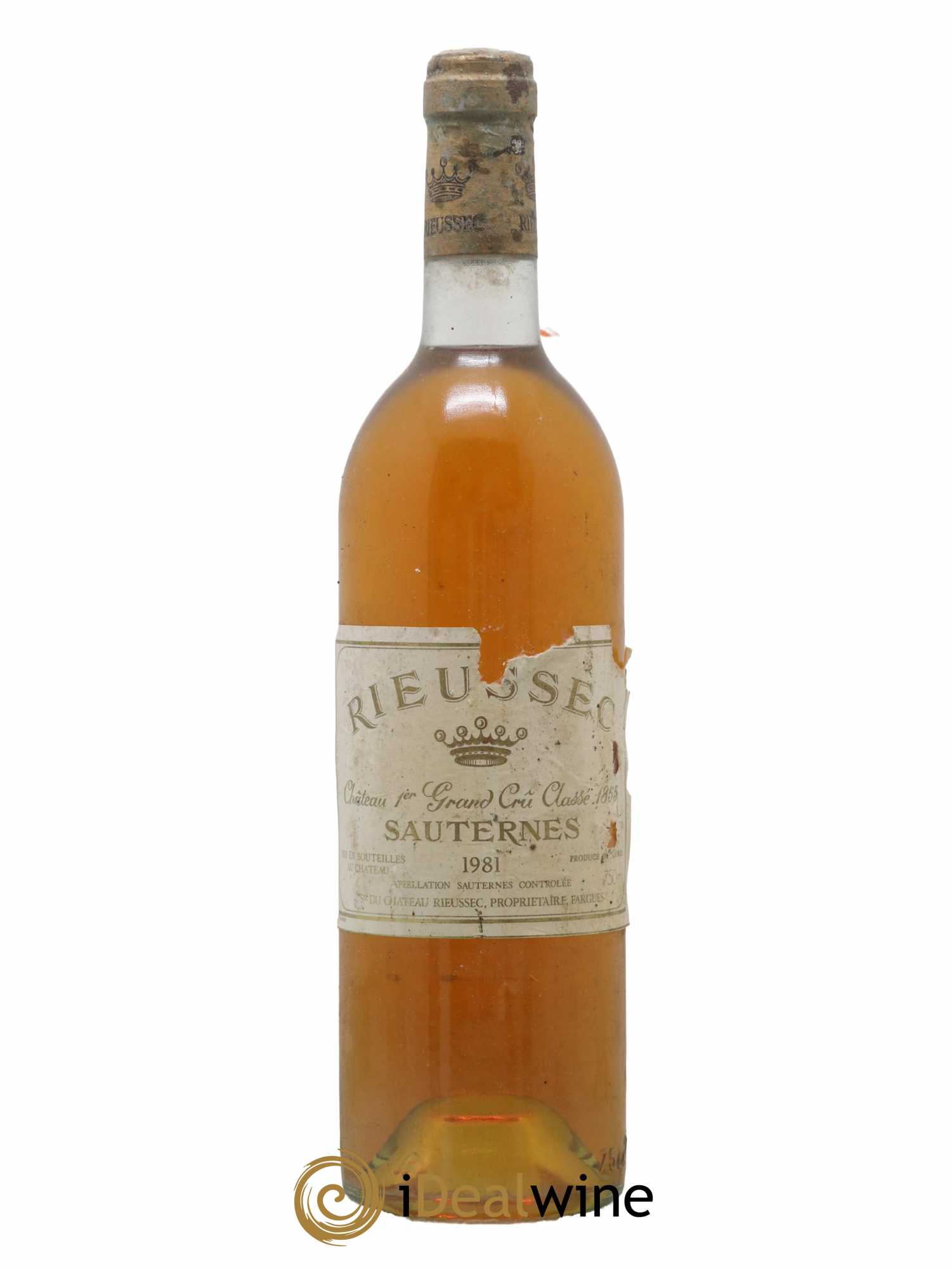 Château Rieussec 1er Grand Cru Classé 1981 - Posten von 1 Flasche - 0