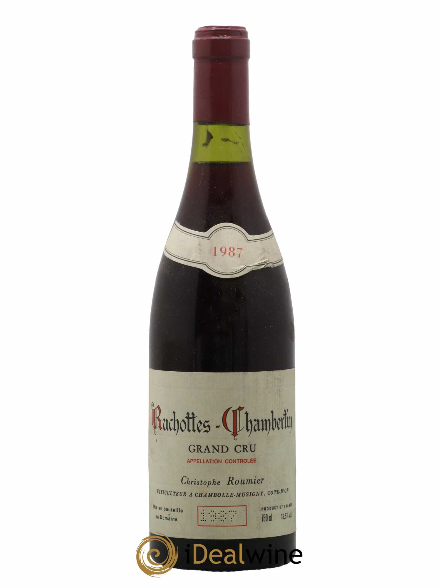 Ruchottes-Chambertin Grand Cru Christophe Roumier 1987 - Lot de 1 bouteille - 0