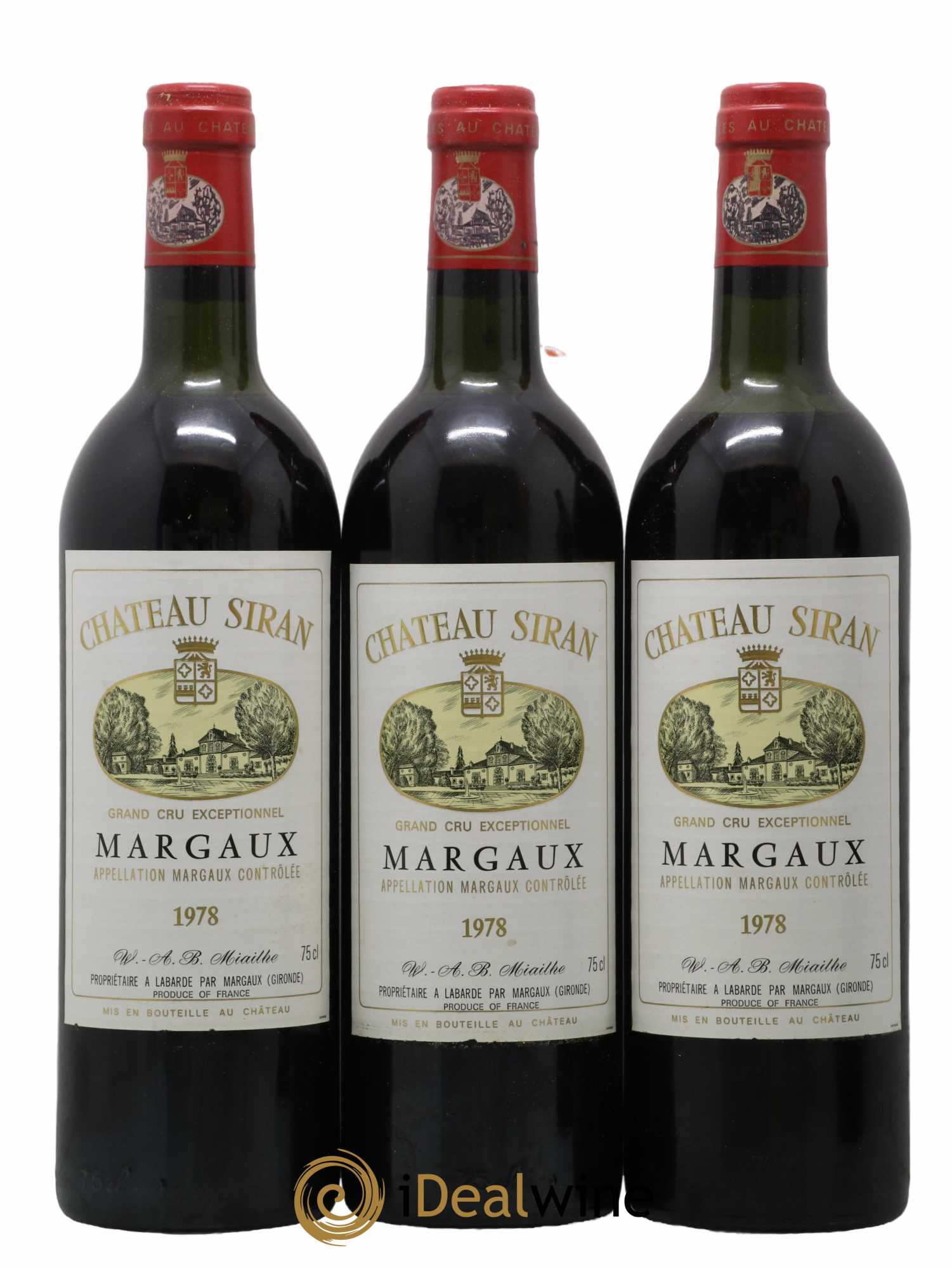 Château Siran 1978 - Lot de 12 bouteilles - 1