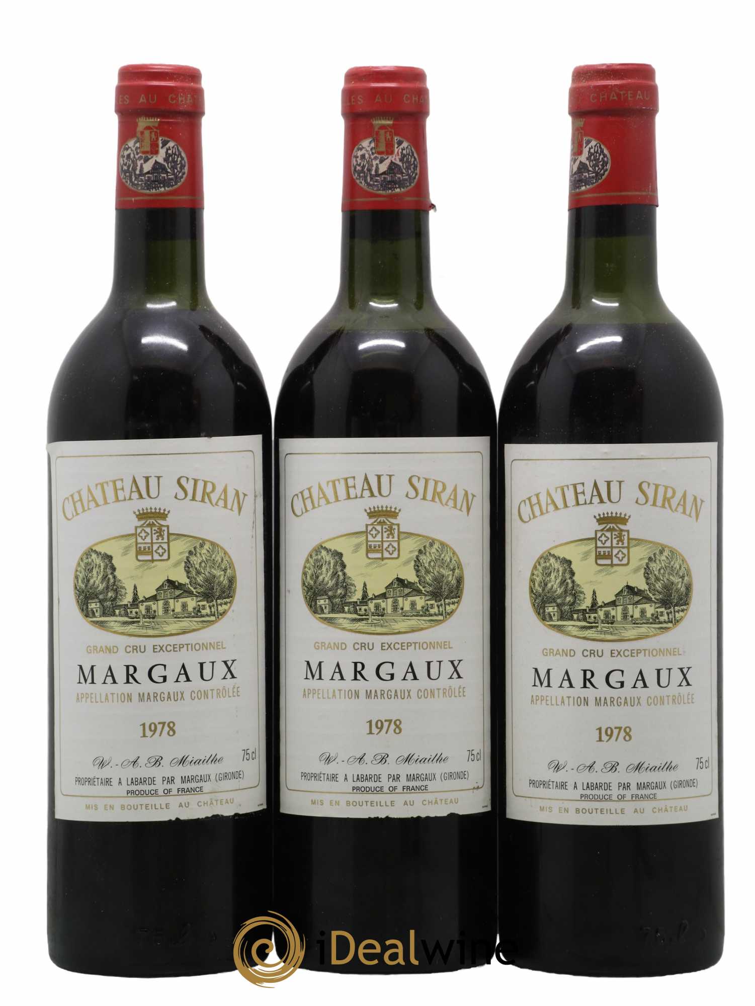 Château Siran 1978 - Lot de 12 bouteilles - 2