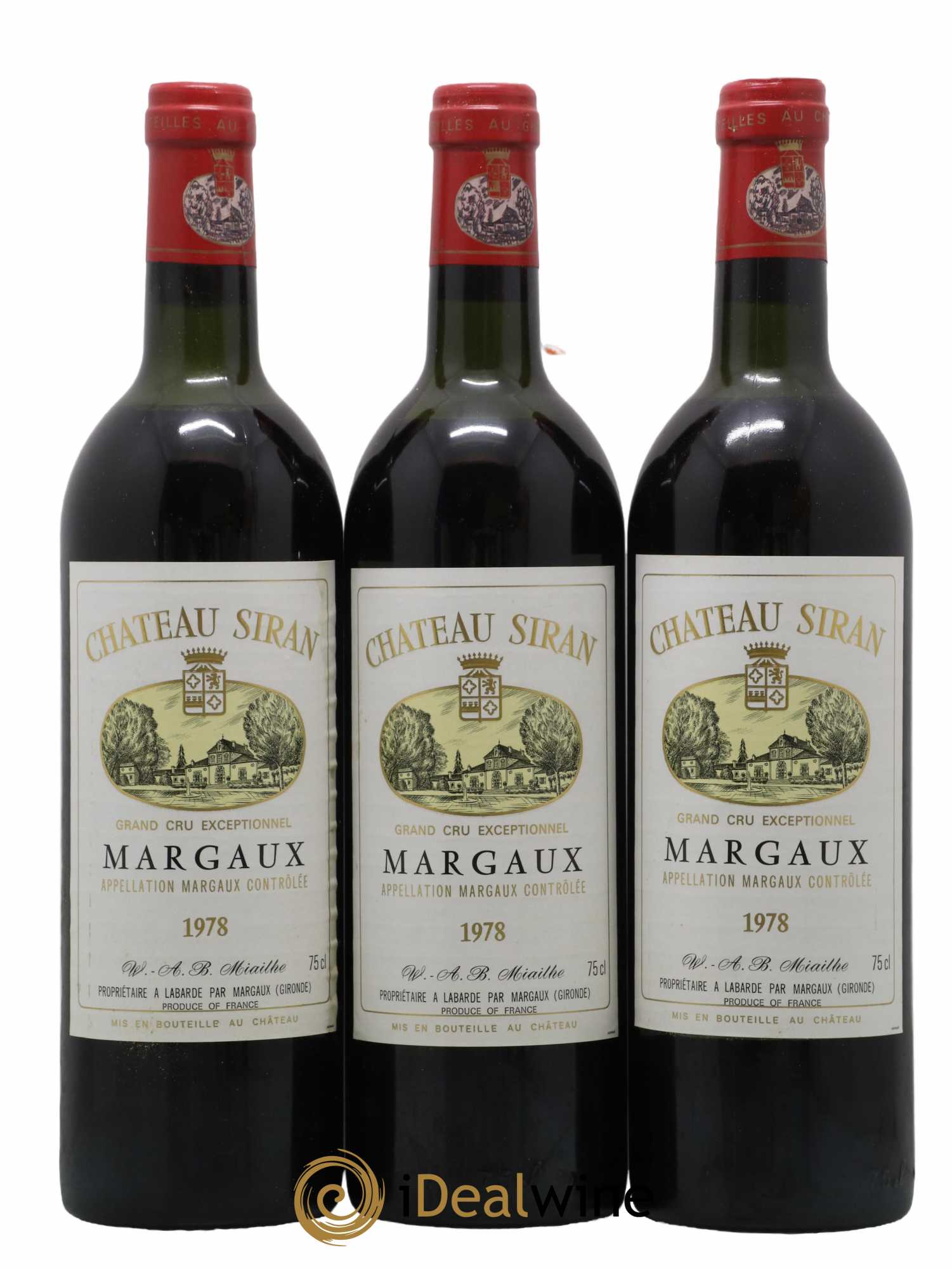 Château Siran 1978 - Lot de 12 bouteilles - 4