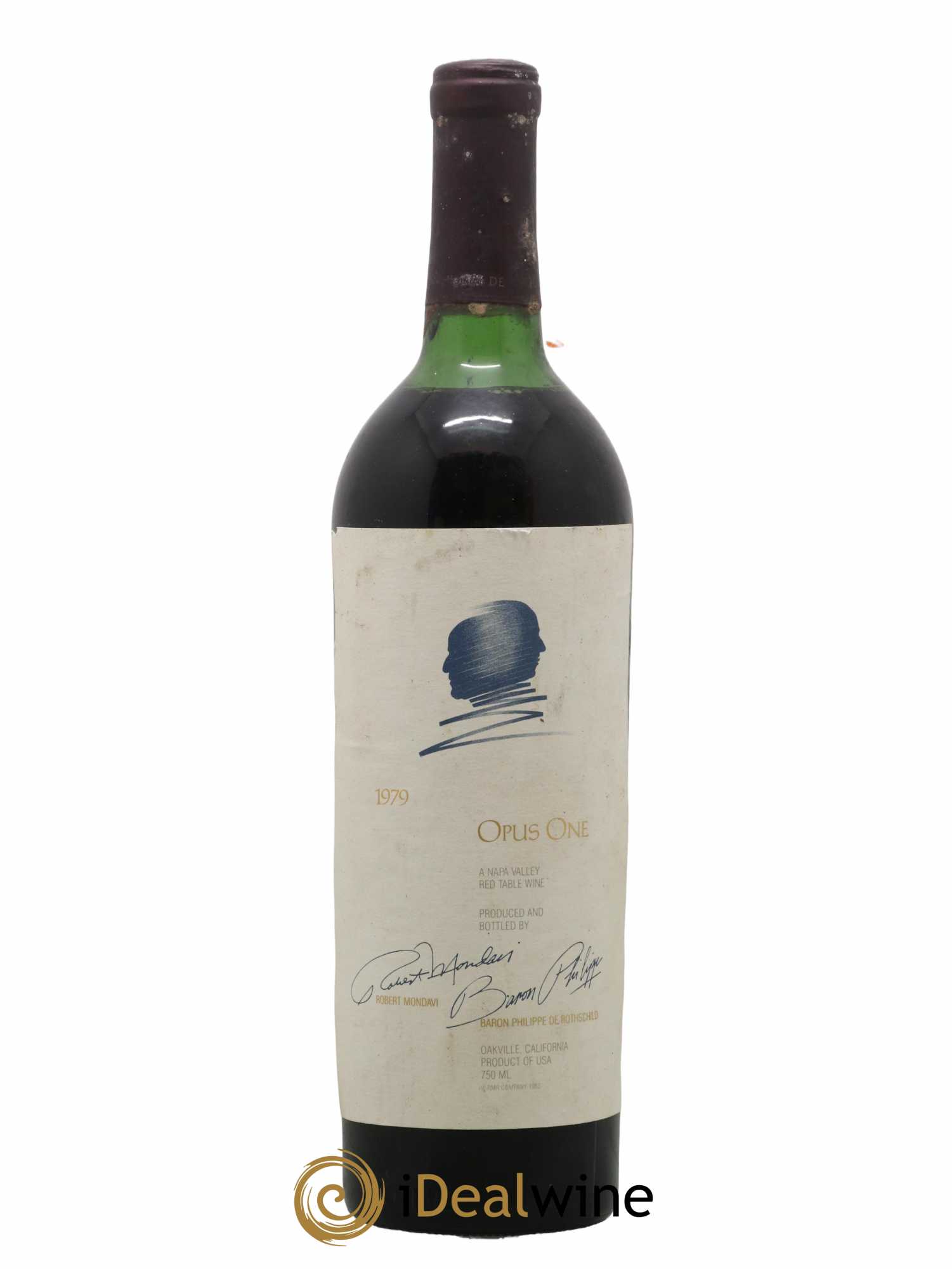 Napa Valley Opus One Robert Mondavi 1979 - Lot de 1 bouteille - 0