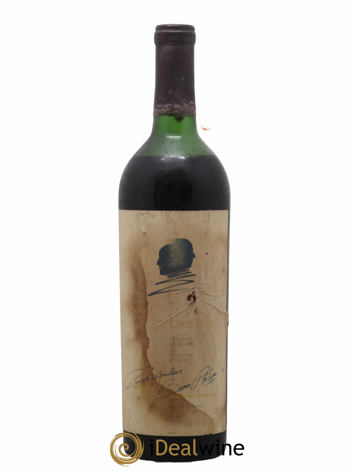Napa Valley Opus One Robert Mondavi 1979 - Posten von 1 Flasche - 0