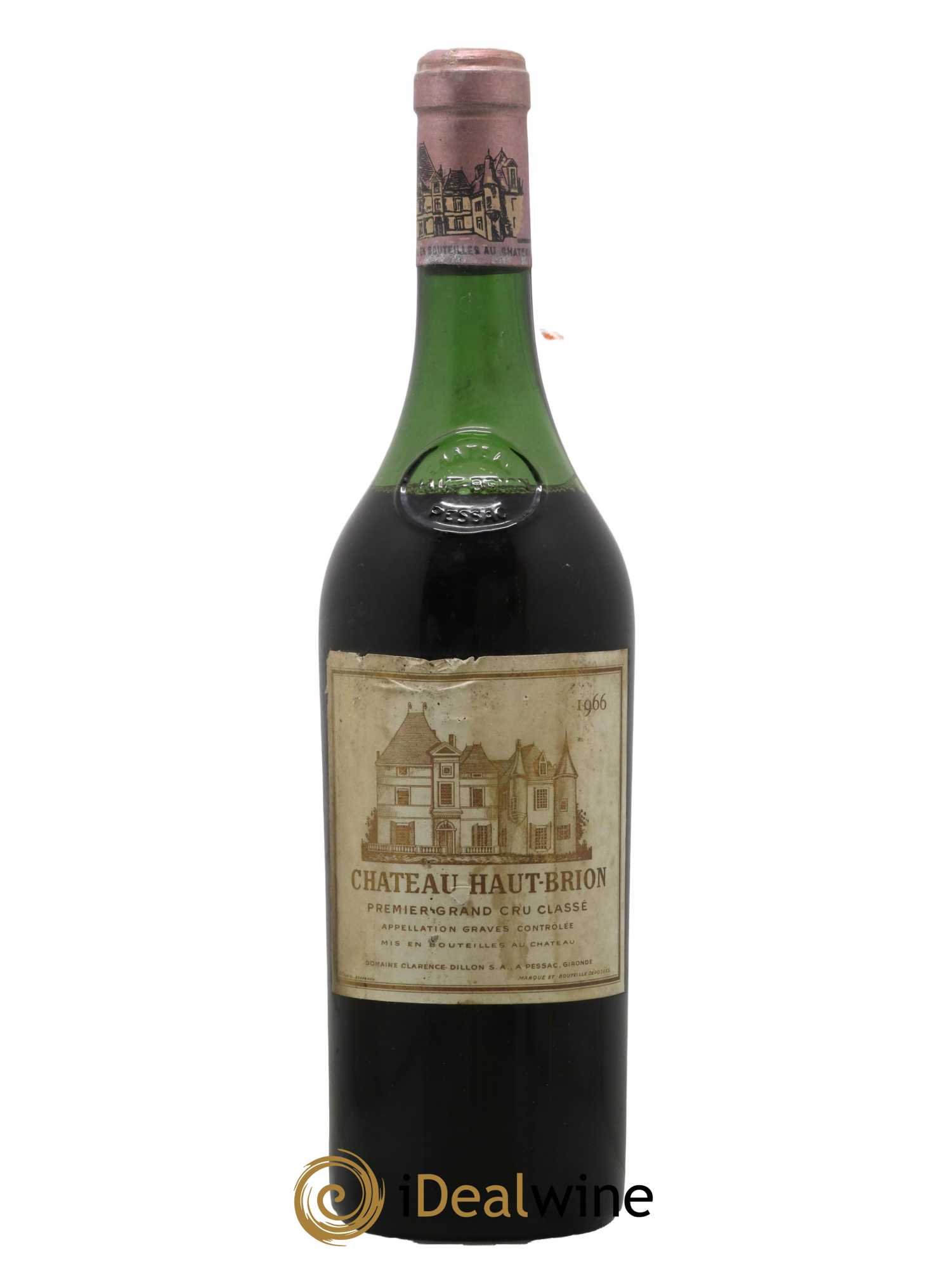 Château Haut Brion 1er Grand Cru Classé 1966 - Lot de 1 bouteille - 0