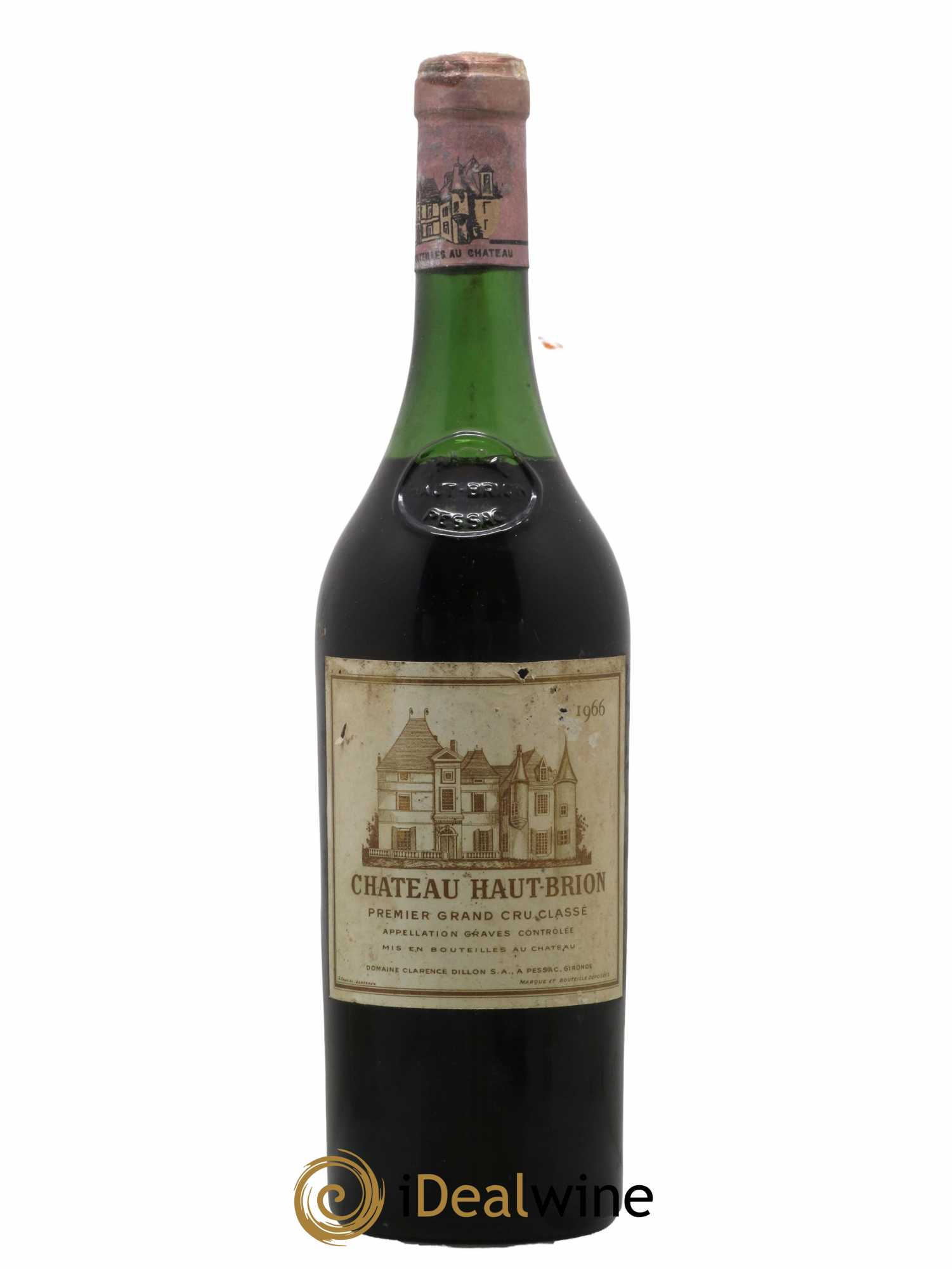 Château Haut Brion 1er Grand Cru Classé 1966 - Lot de 1 bouteille - 0