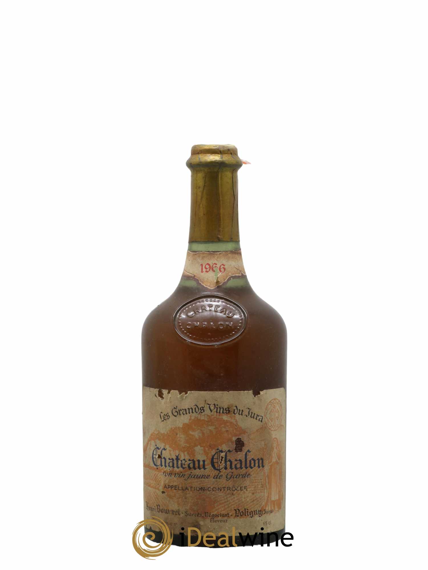Château-Chalon Henri Bouvret 1966 - Lot de 1 bouteille - 0