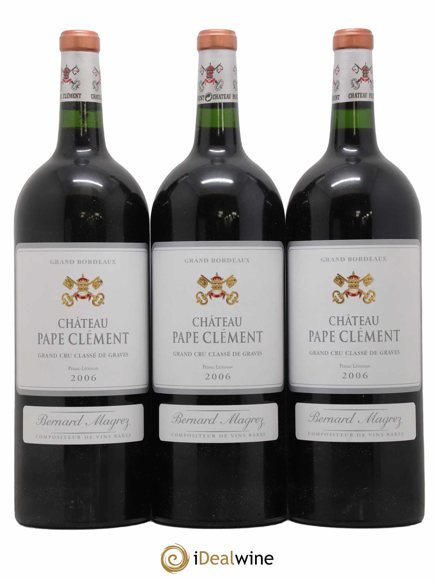 Château Pape Clément Cru Classé de Graves 2006 - Lot de 3 magnums - 0