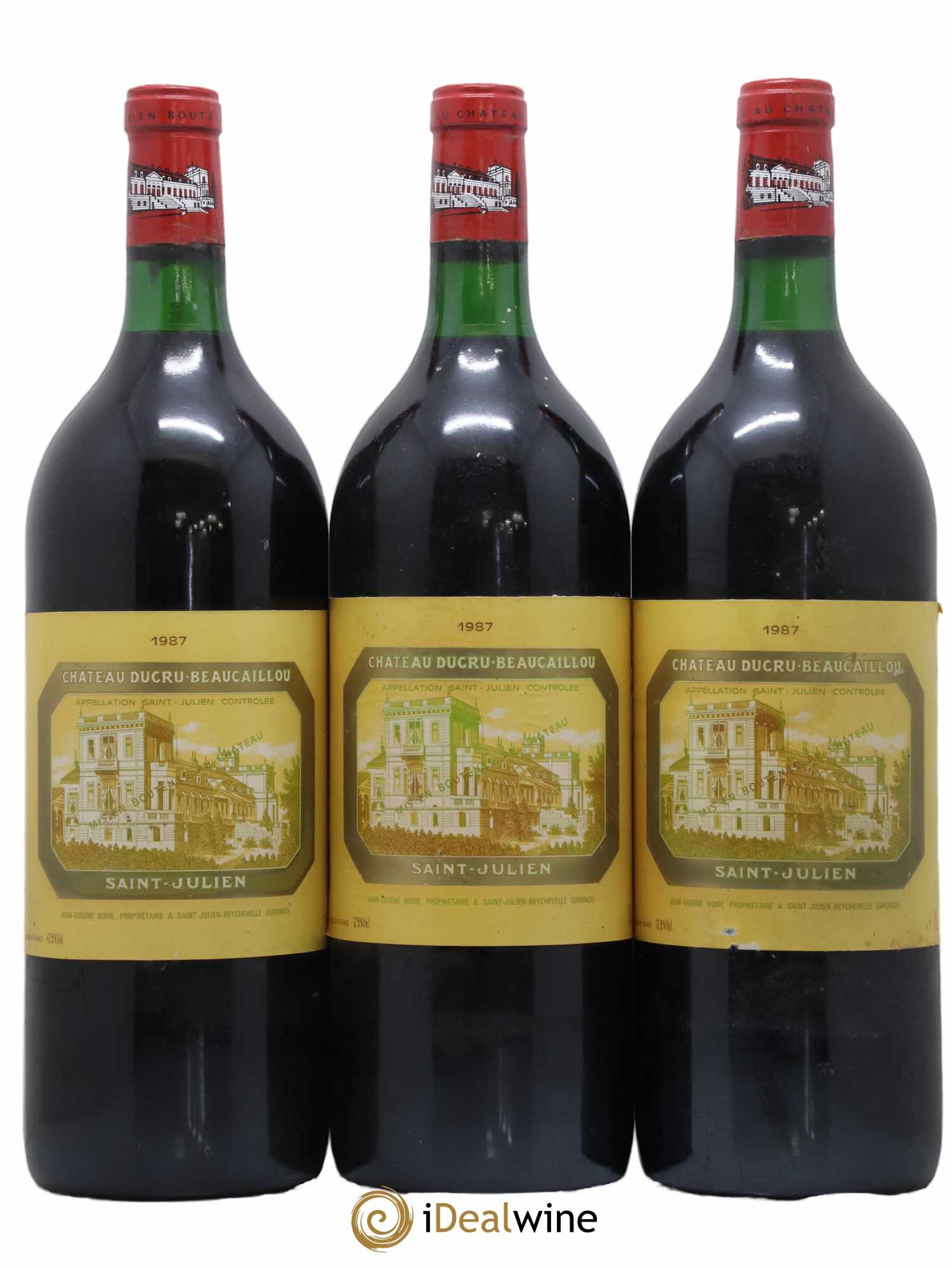 Château Ducru Beaucaillou 2ème Grand Cru Classé 1987 - Lot de 3 magnums - 0
