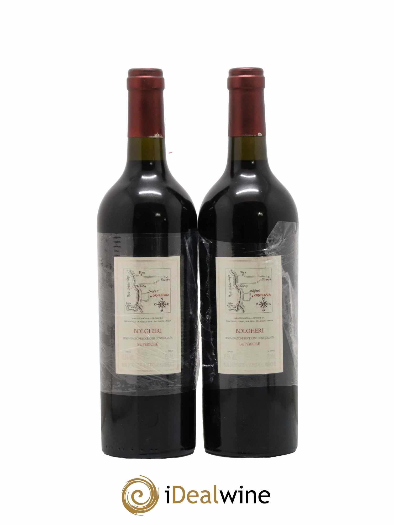 Bolgheri DOC Superiore Ornellaia Tenuta Dell'Ornellaia - Frescobaldi 1996 - Lotto di 2 bottiglie - 1