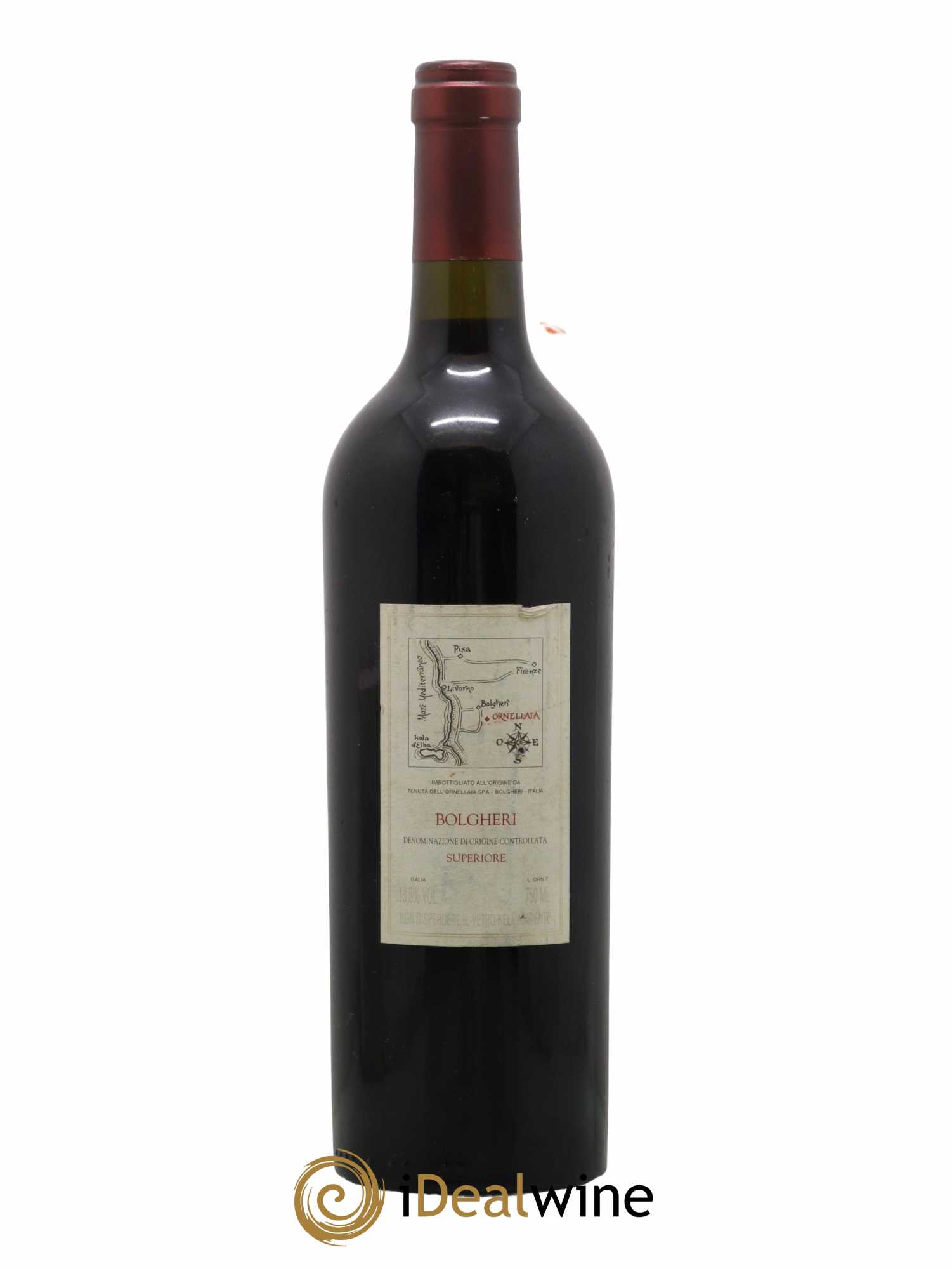 Bolgheri DOC Superiore Ornellaia Tenuta Dell'Ornellaia - Frescobaldi 1996 - Lot de 1 bouteille - 1