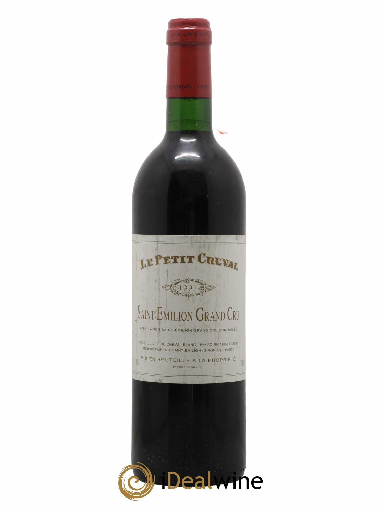 Le Petit Cheval Second Vin 1997 - Lot de 1 bouteille - 0