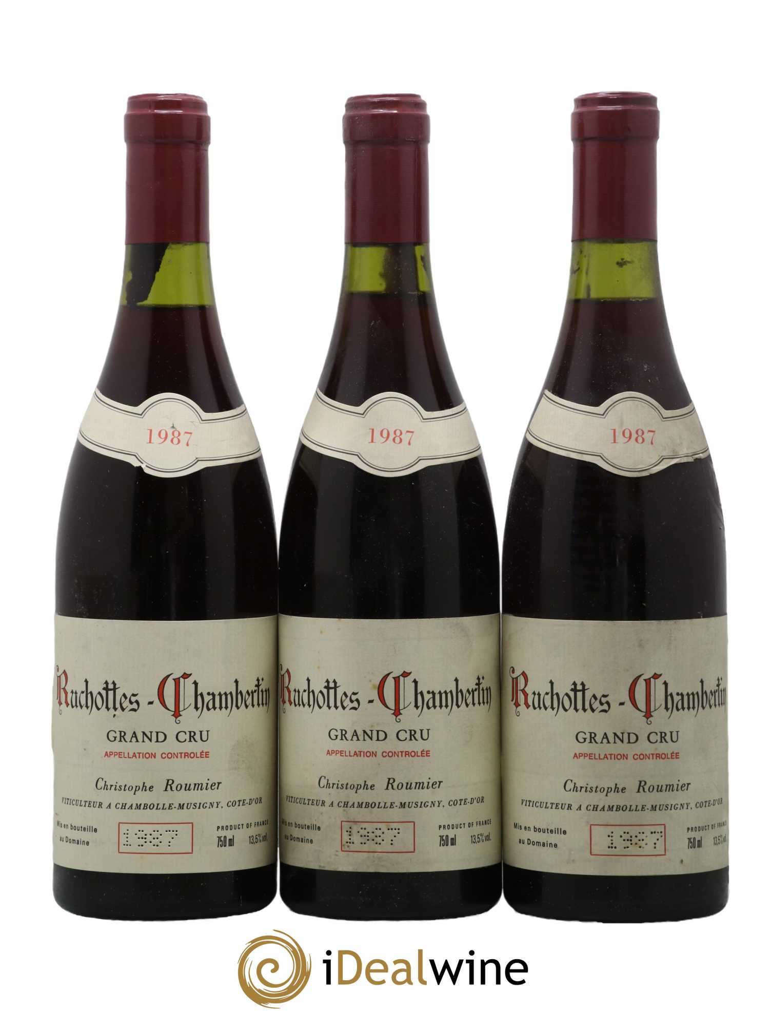 Ruchottes-Chambertin Grand Cru Christophe Roumier 1987 - Posten von 3 Flaschen - 0