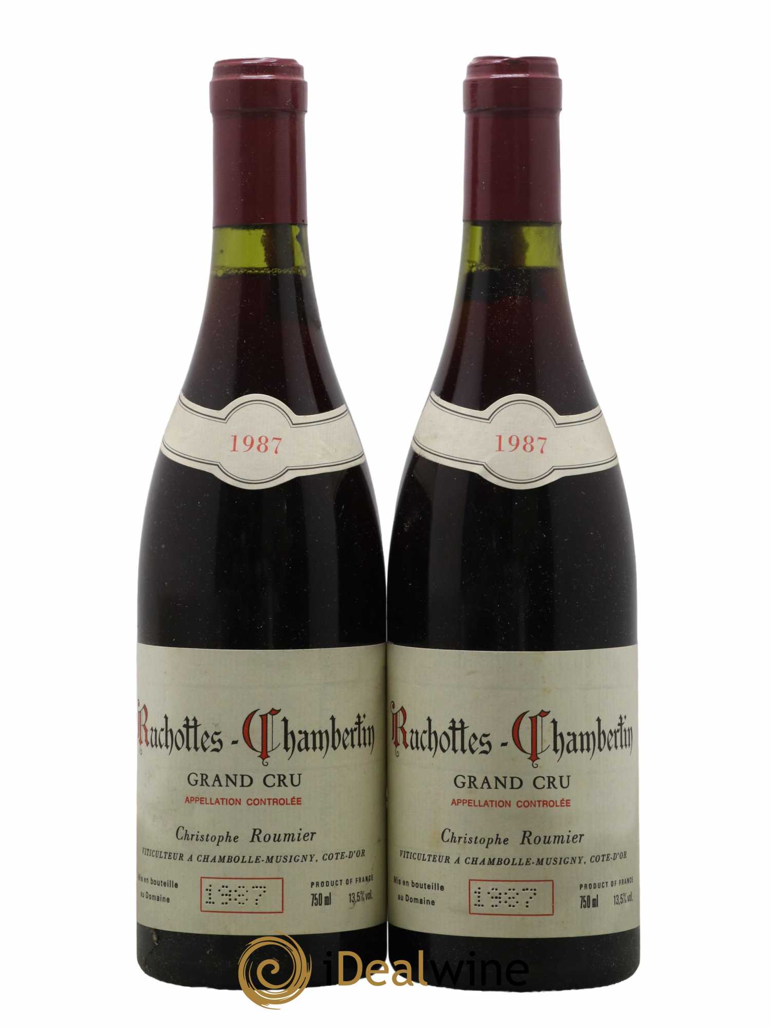 Ruchottes-Chambertin Grand Cru Christophe Roumier 1987 - Posten von 2 Flaschen - 0