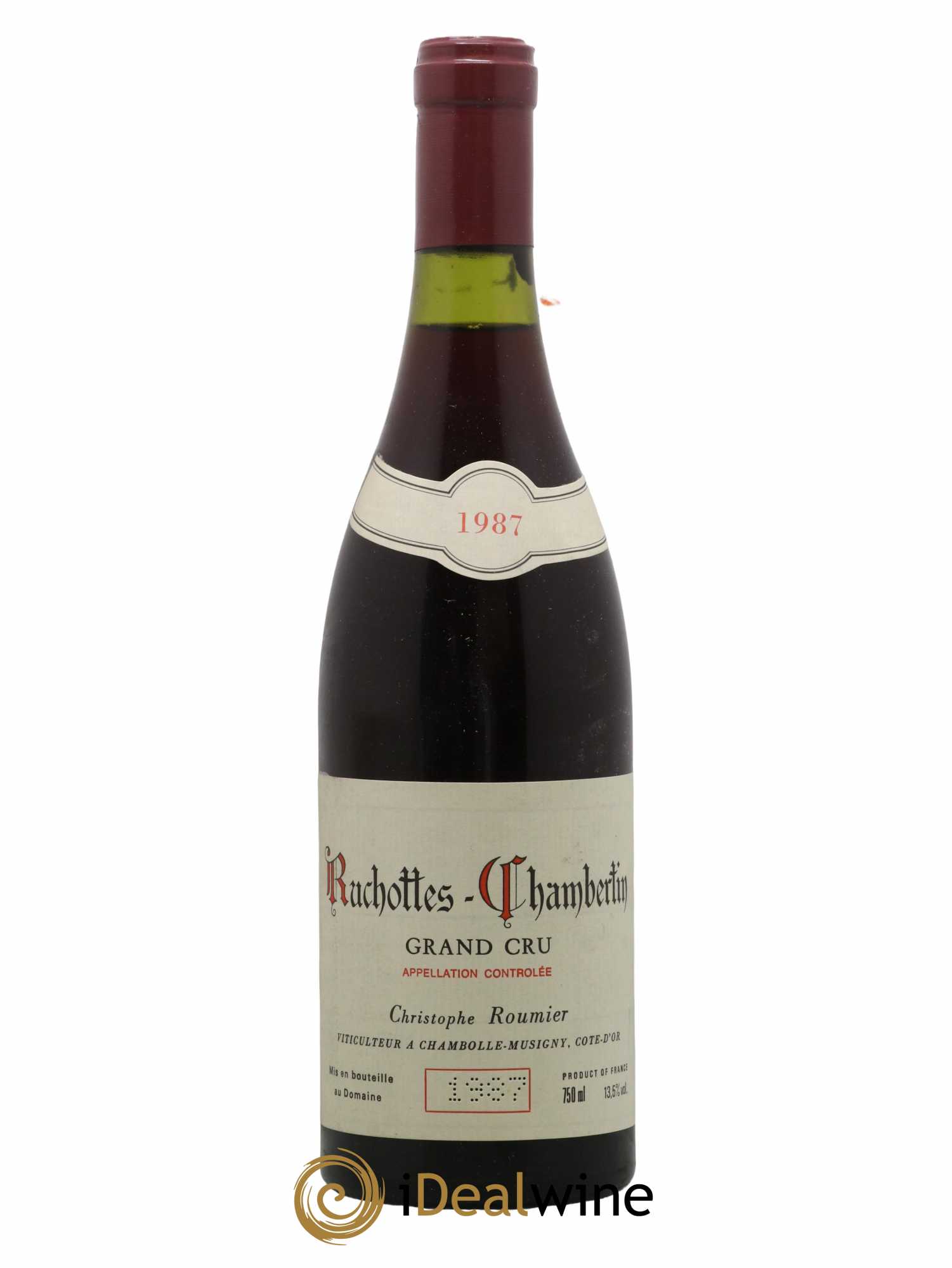 Ruchottes-Chambertin Grand Cru Christophe Roumier 1987 - Lot de 1 bouteille - 0
