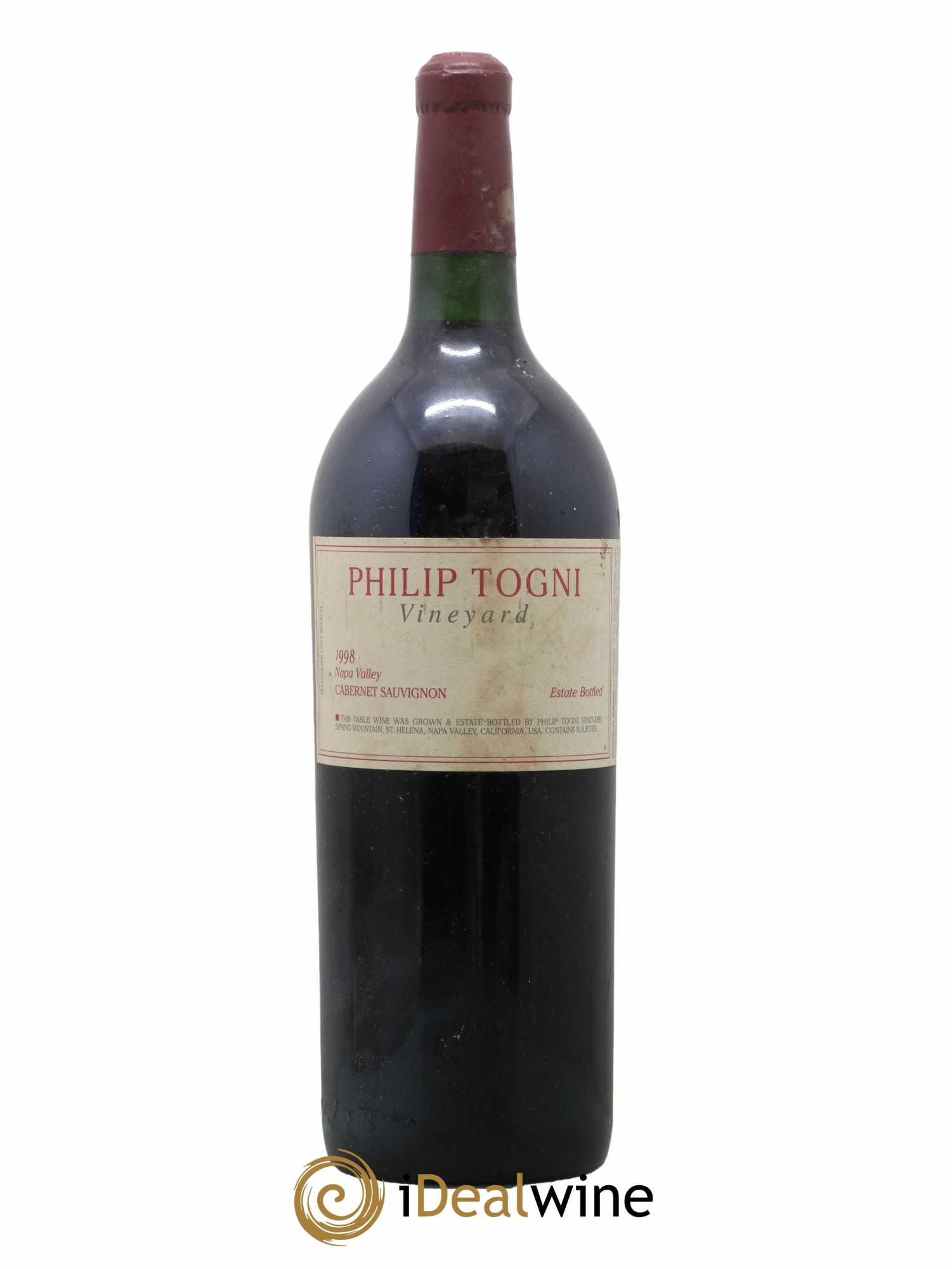 Napa Valley Philip Togni Cabernet Sauvignon 1998 - Posten von 1 Magnum - 0