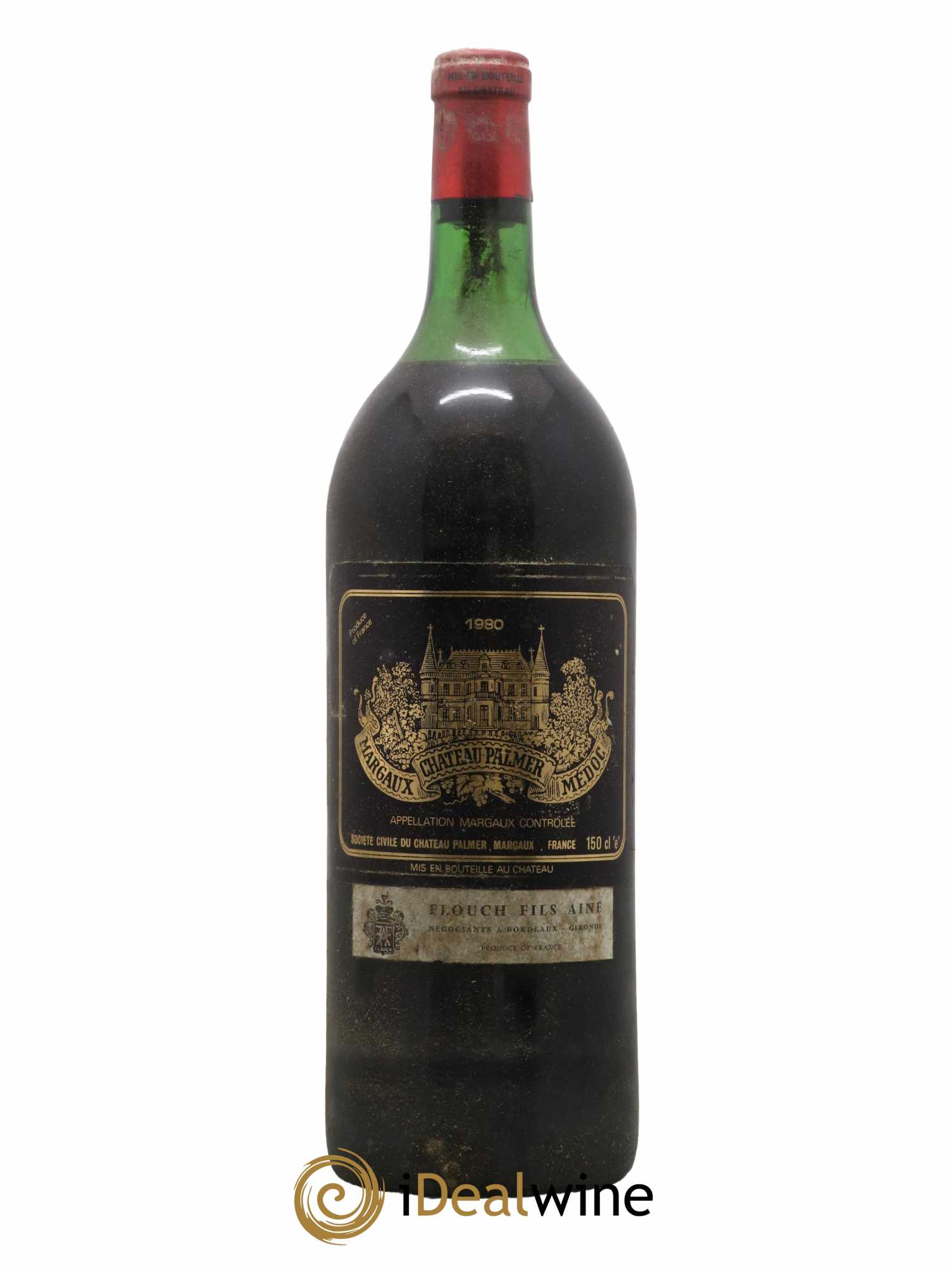 Château Palmer 3ème Grand Cru Classé 1980 - Lot de 1 magnum - 0