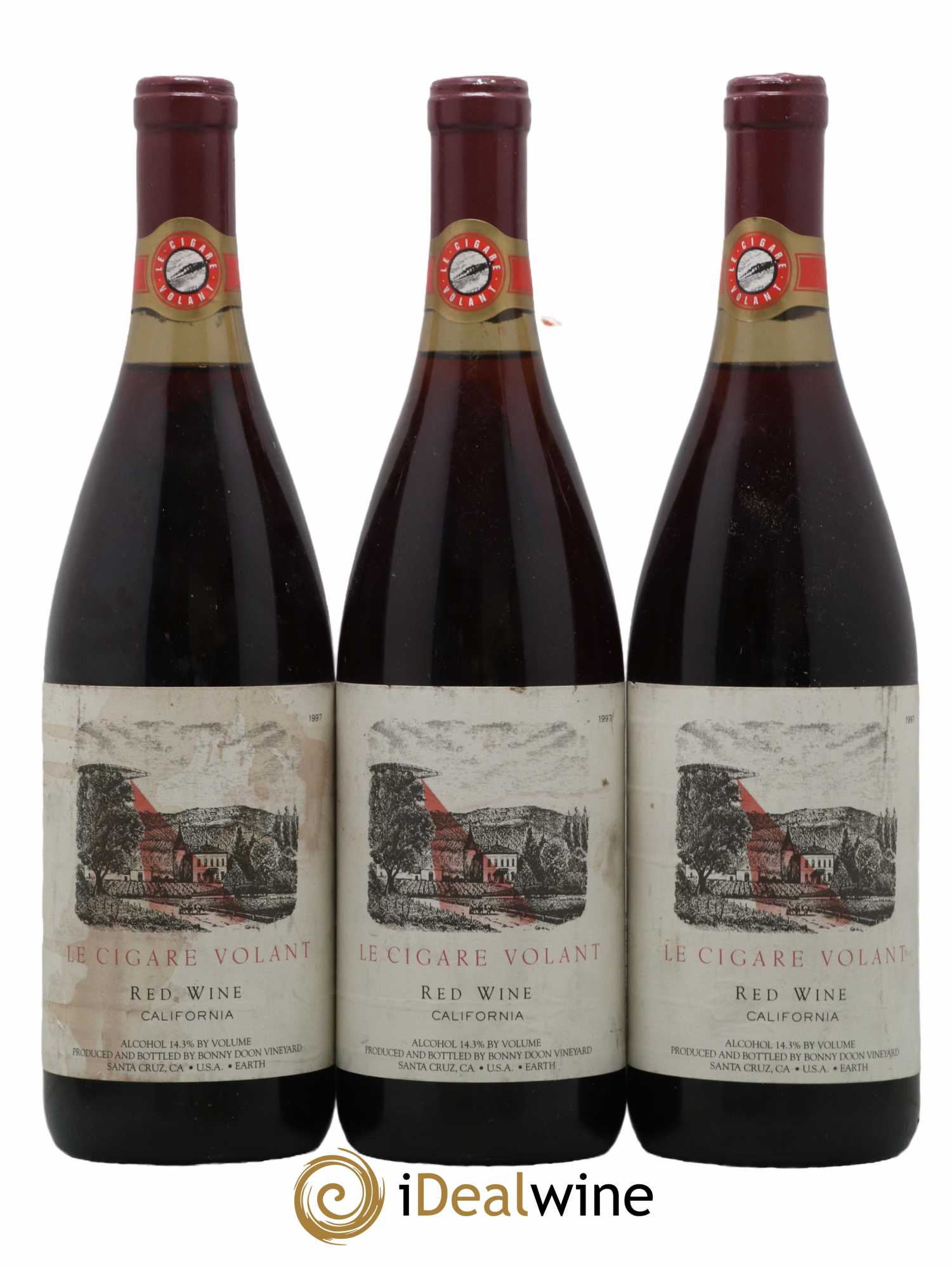 USA Santa Cruz Le Cigare Volant 1997 - Lot of 3 bottles - 0