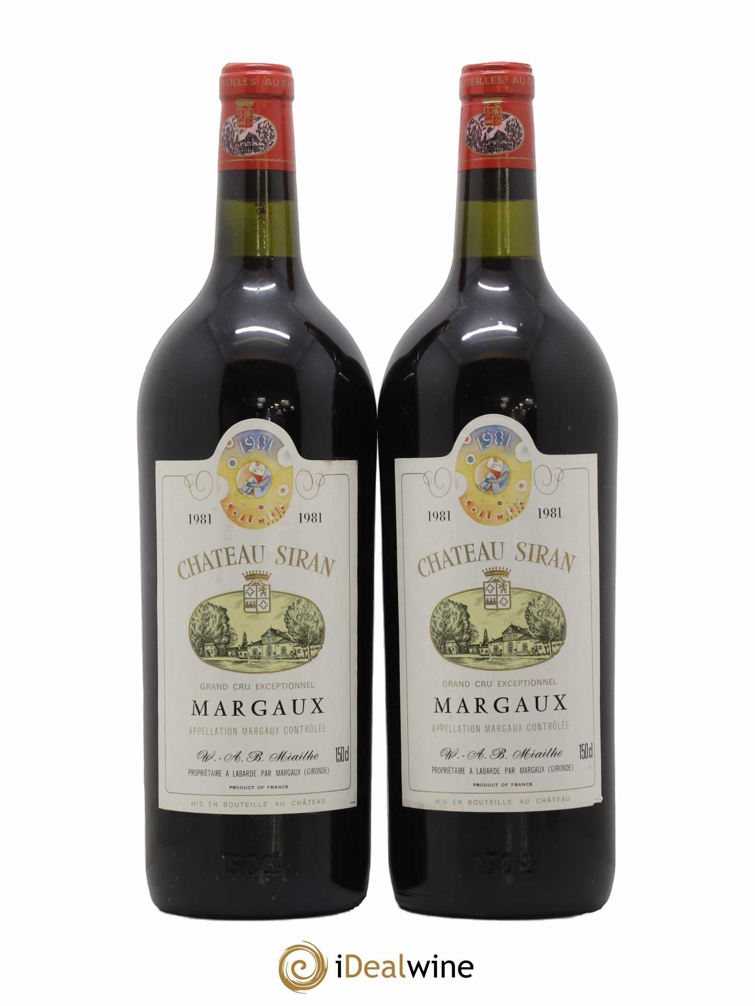 Château Siran 1981 - Lot de 2 magnums - 0