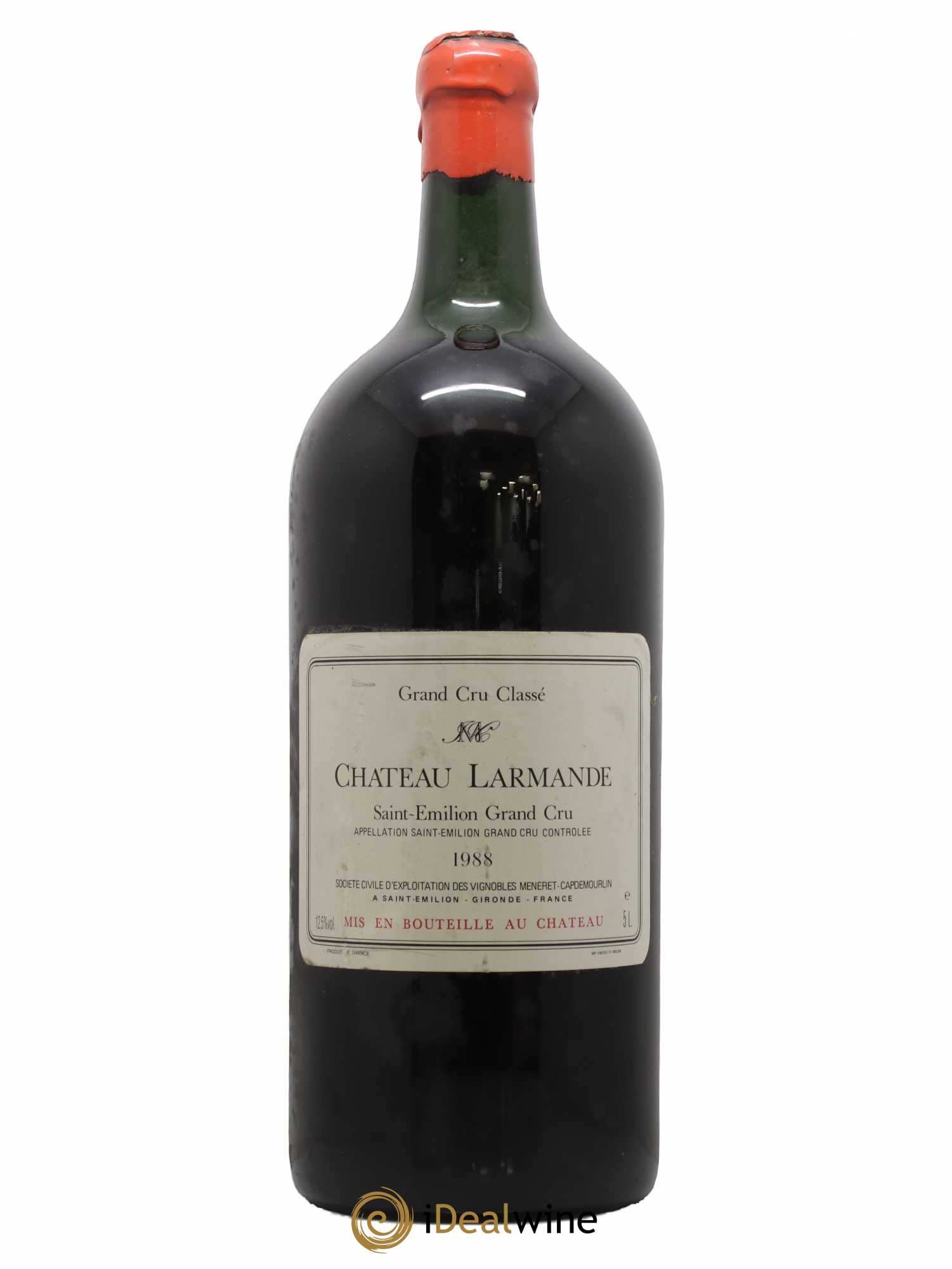 Château Larmande Grand Cru Classé 1988 - Lot de 1 jeroboam - 0