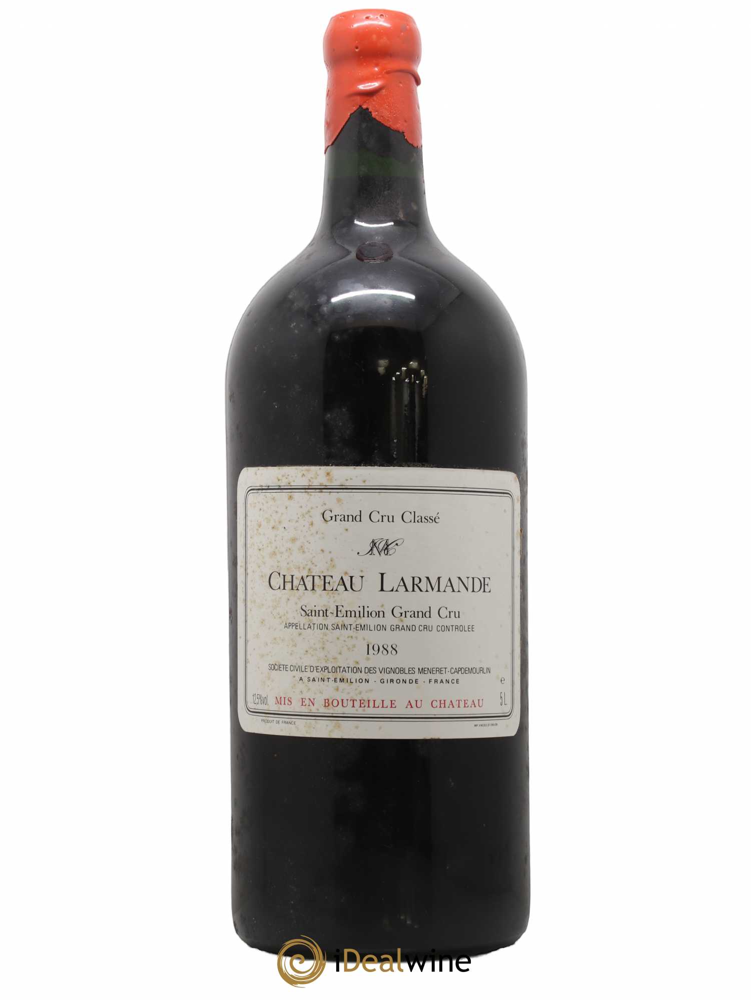Château Larmande Grand Cru Classé 1988 - Lot de 1 jeroboam - 0